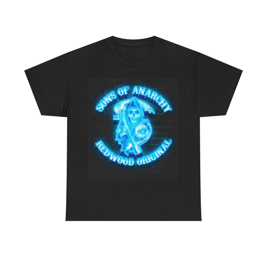 Sons Of Anarchy TShirt Tv series Harley Davidson Unisex Heavy Cotton Tee
