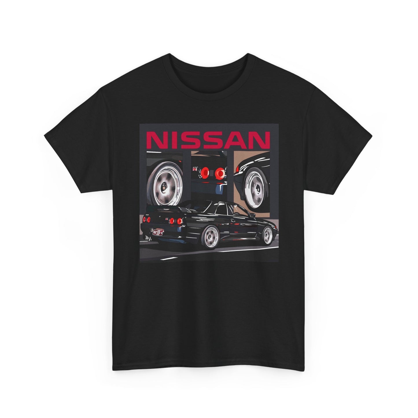 Nissan Skyline GTR Graphic T Shirt Unisex Heavy Cotton Tee Gift Vintage