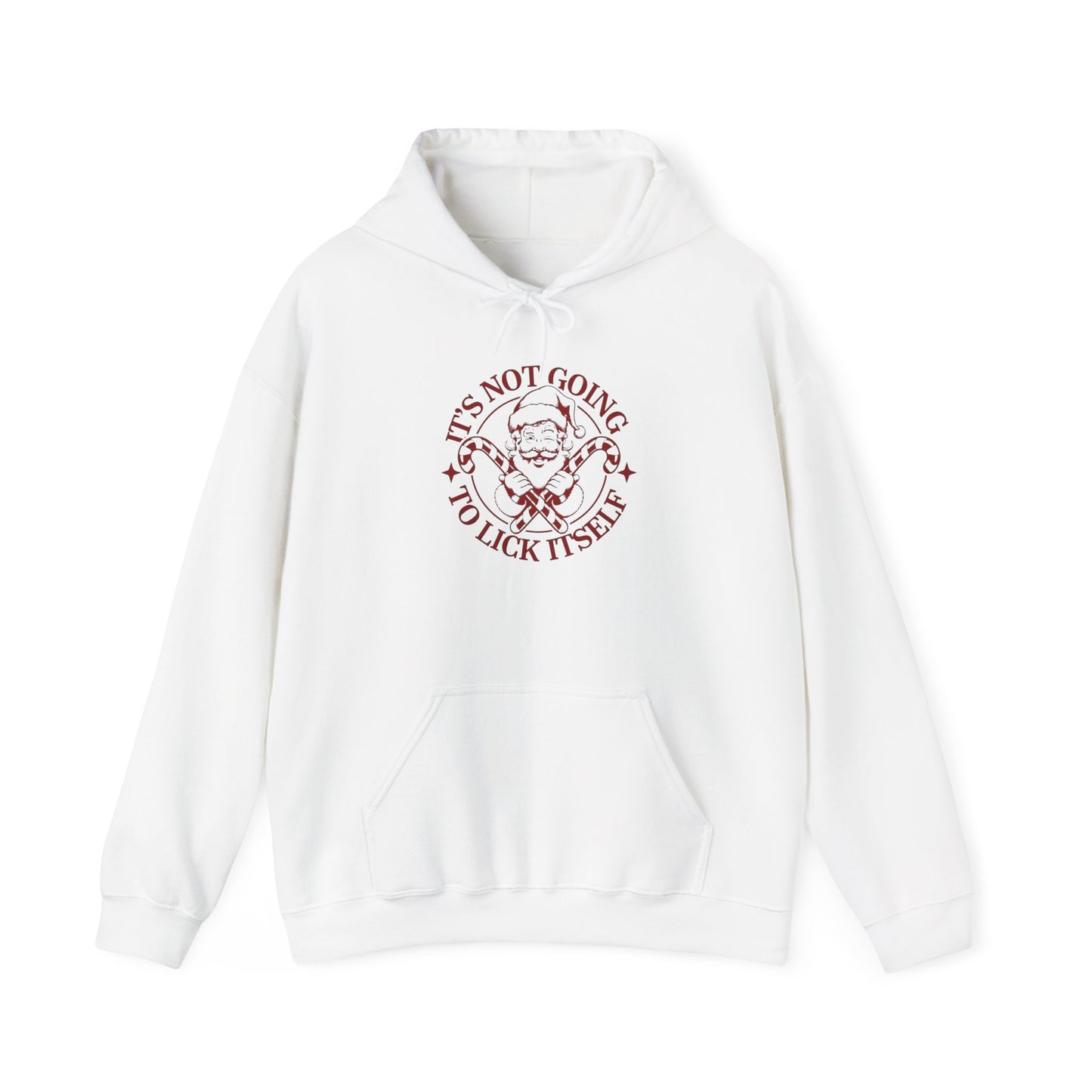 Santa Funny Sex Jokes Graphic Hoodie Unisex Heavy Blend™ Hooded Sweatshirt