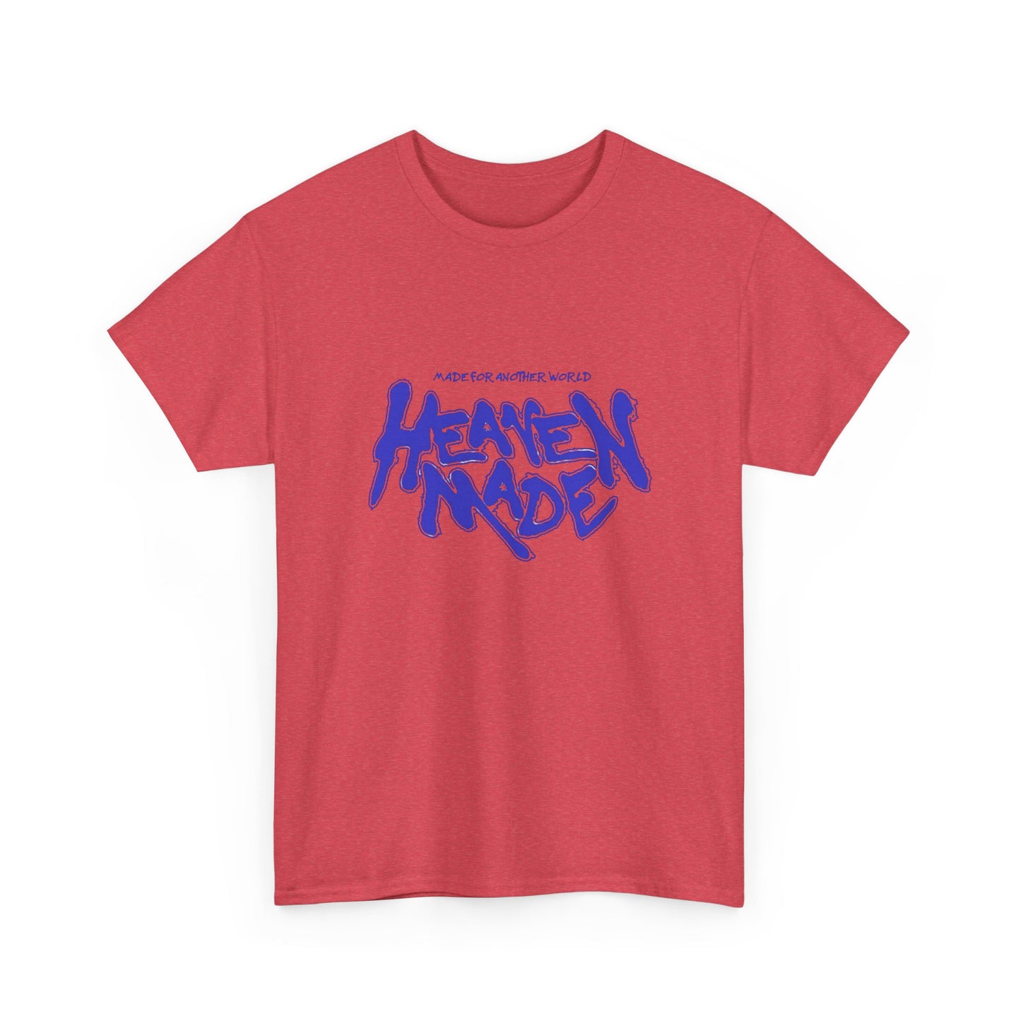 Heaven Made Graphic T Shirt NEW Unisex Heavy Cotton Tee
