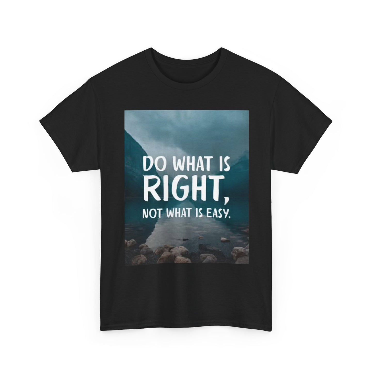 Happy Motivational Graphic T Shirt Retro Art Unisex Heavy Cotton Tee