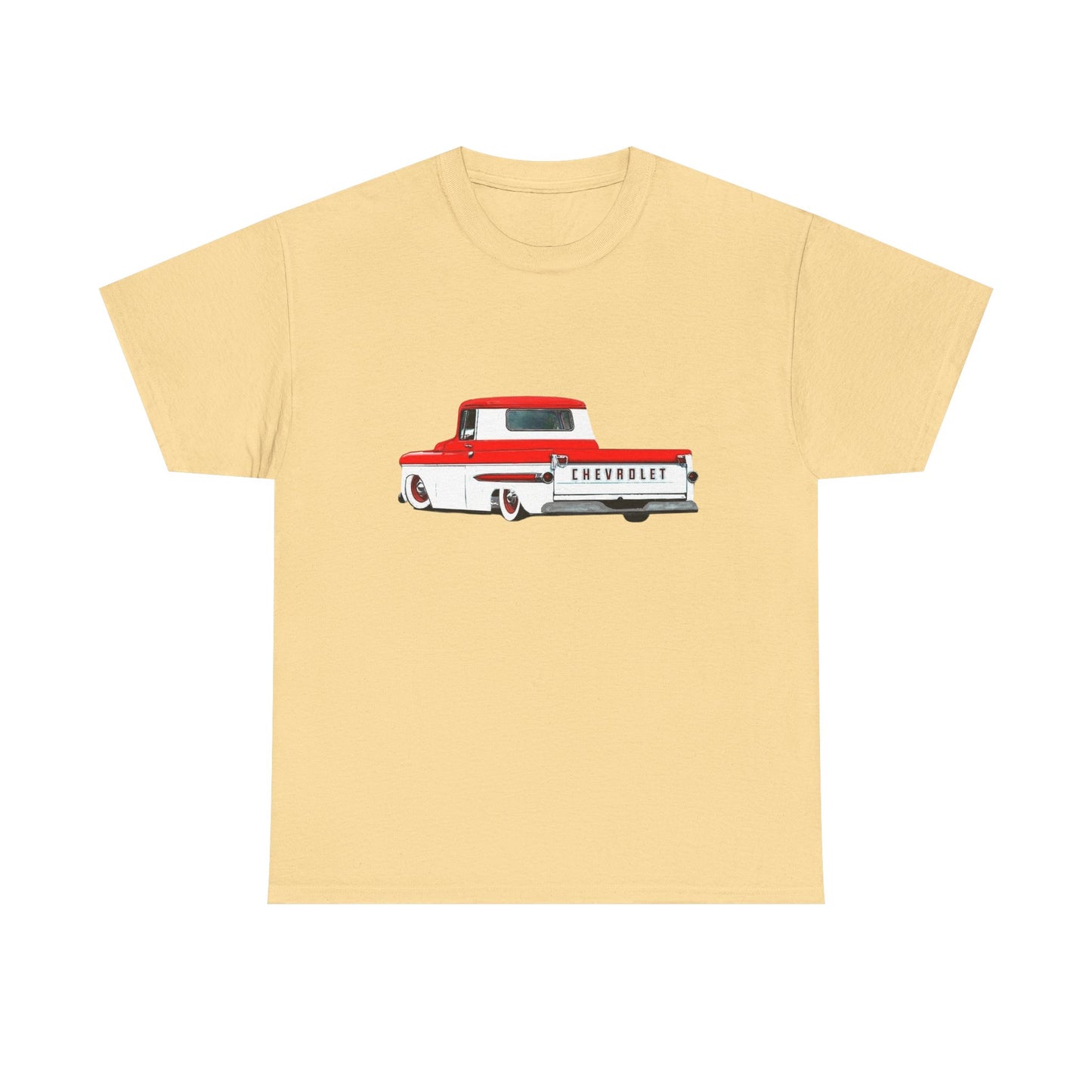 50's Chevrolet Truck Graphic T Shirt Unisex Heavy Cotton Tee NEW