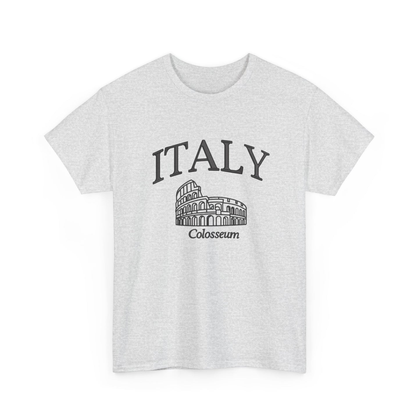 Italy Colosseum Graphic T Shirt NEW Unisex Heavy Cotton Tee