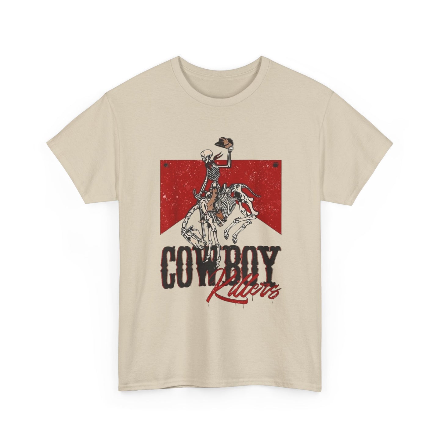 Cigarette Cowboy Killers Graphic T Shirt Unisex Heavy Cotton Tee