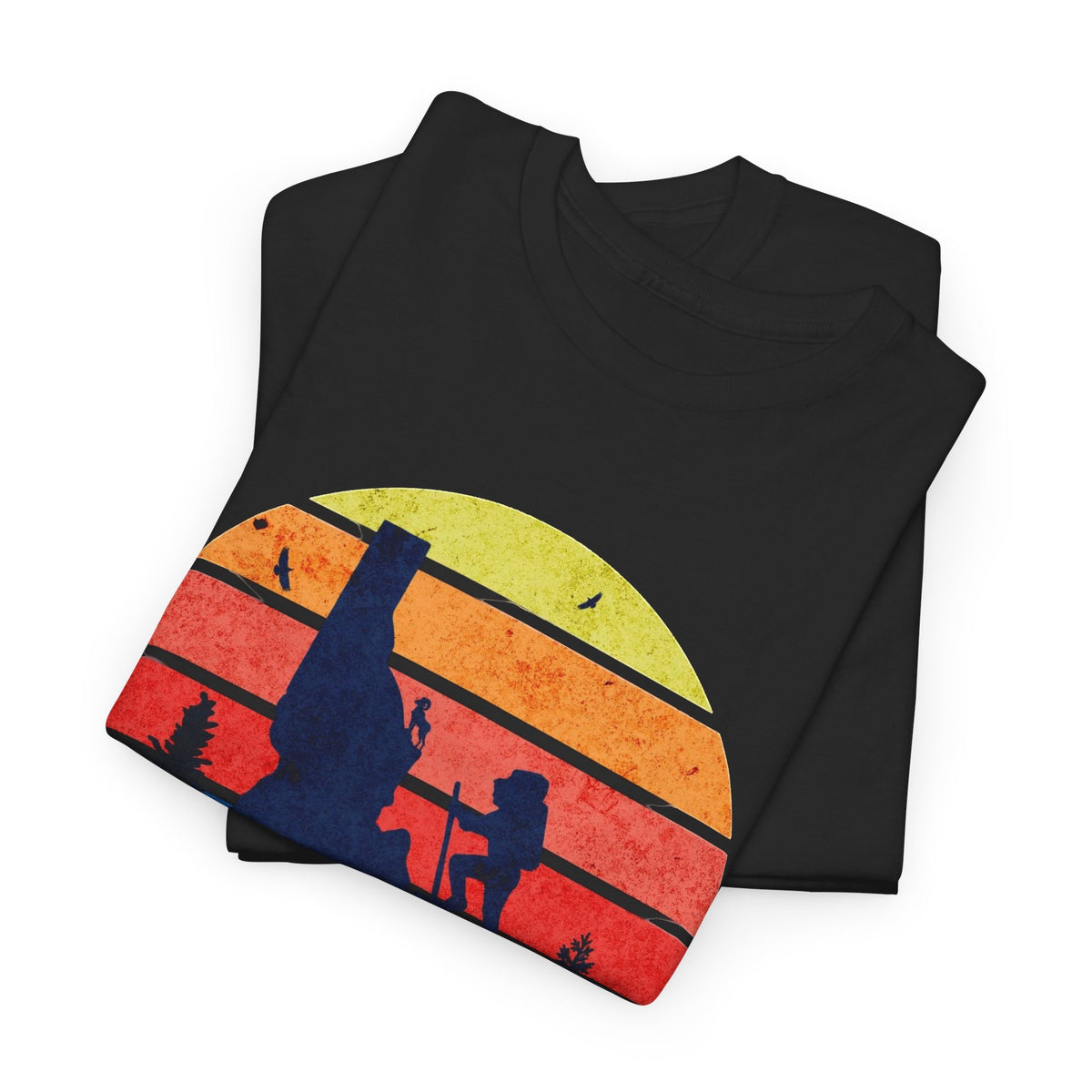 Hike Idaho Graphic T Shirt Men's Heavy Cotton Tee