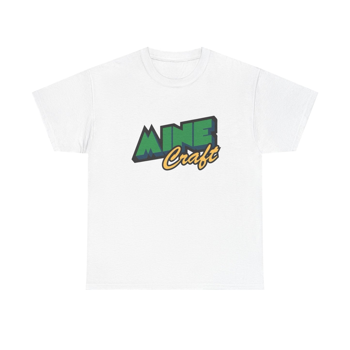 Mine Craft Graphic T Shirt NEW ADULT Tee Cotton