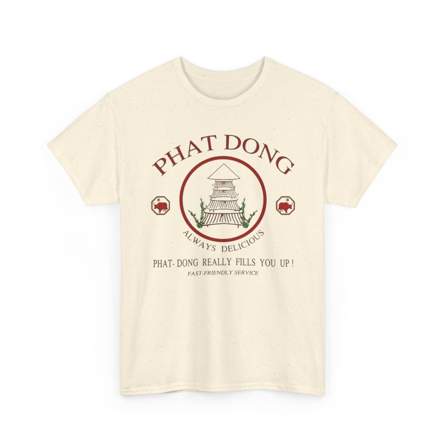 Phat Dong Funny Chinese Food Graphic T-Shirt Gift NEW Jokes  Heavy Cotton Tee