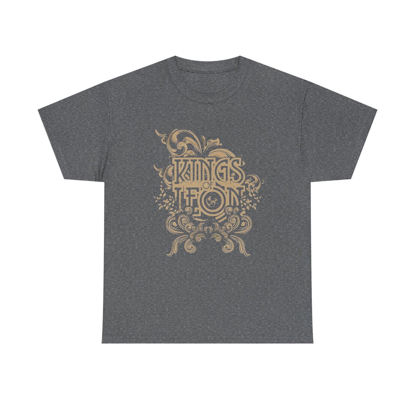 Kings Of Leon T Shirt Retro Logo Art Album Rock Unisex Heavy Cotton Tee