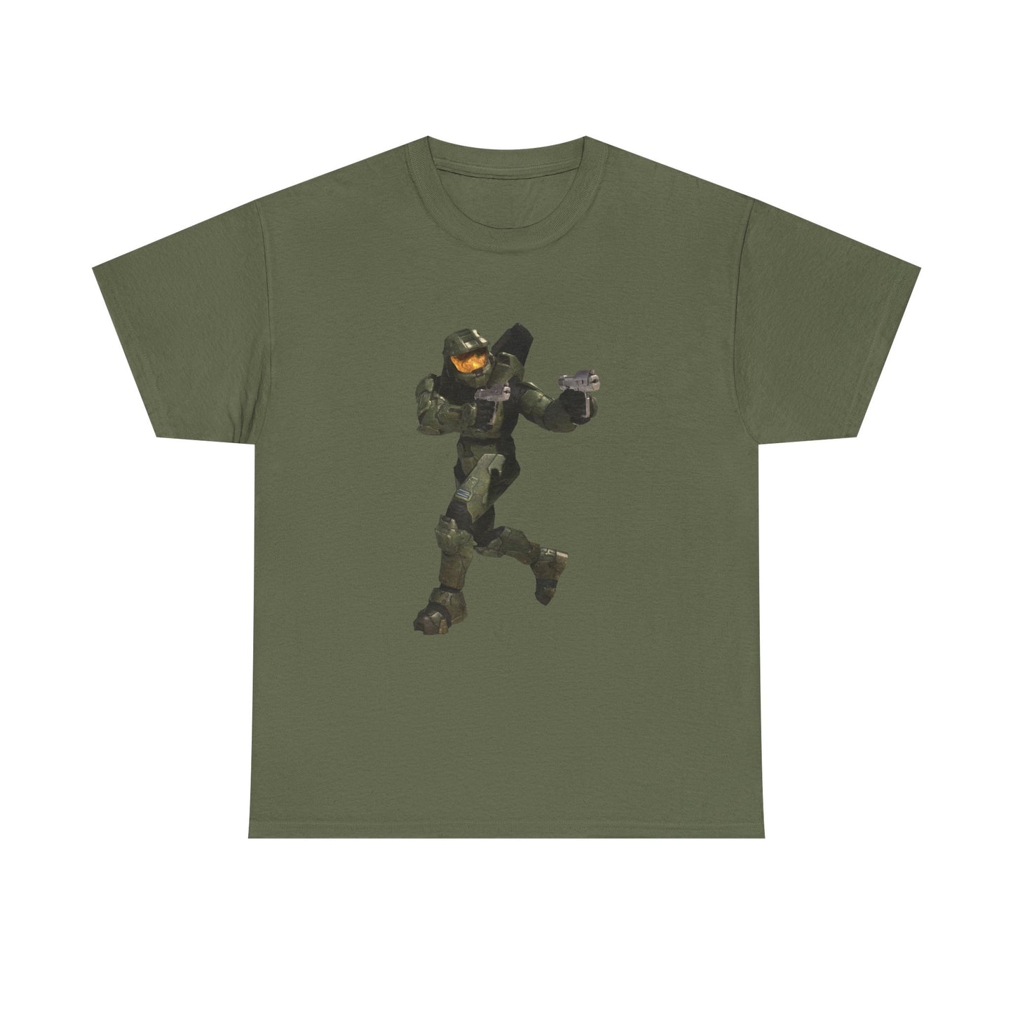 Halo master chief T-shirt Vintage Video Game Xbox Unisex Heavy Cotton Tee gaming