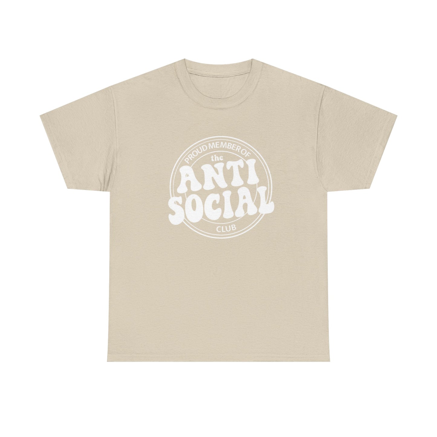 Anti Social Club Graphic T Shirt Unisex Heavy Cotton Tee