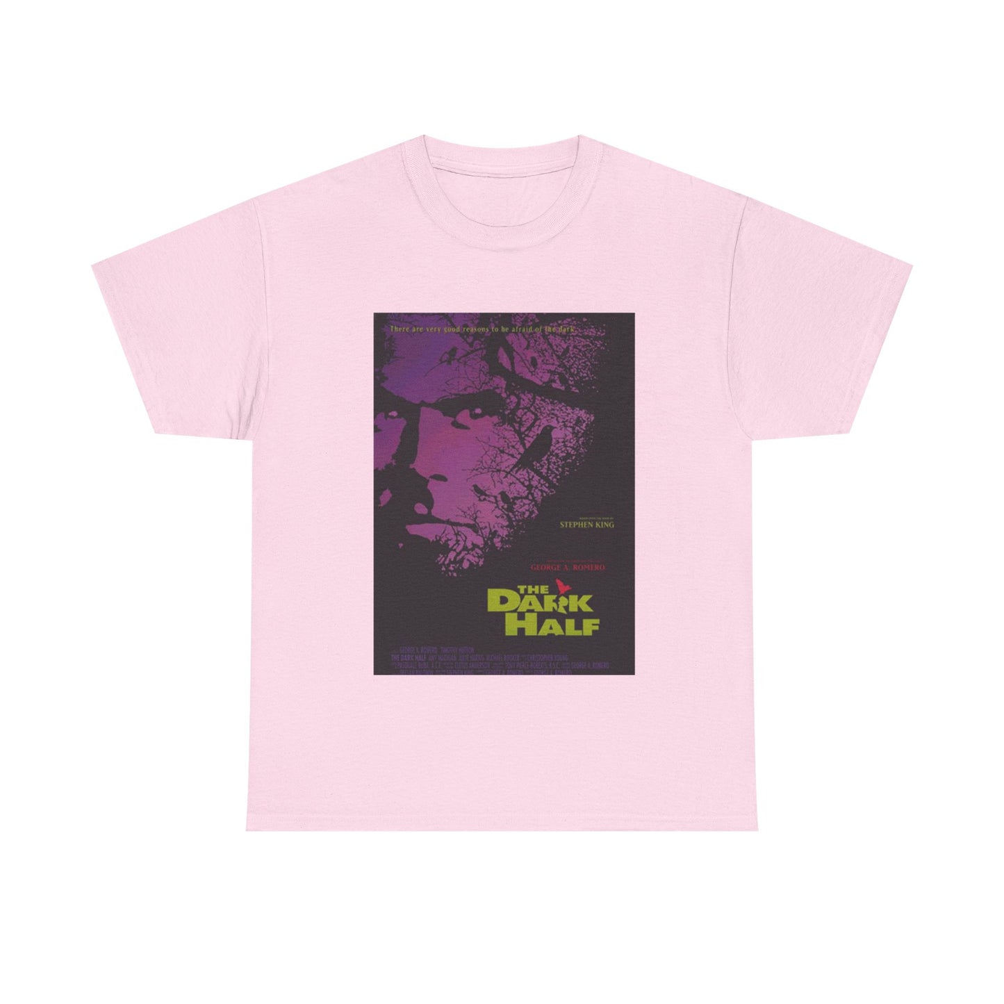 The Dark Half Shirt Vintage Horror Movie Stephen King Retro Unisex Heavy Cotton