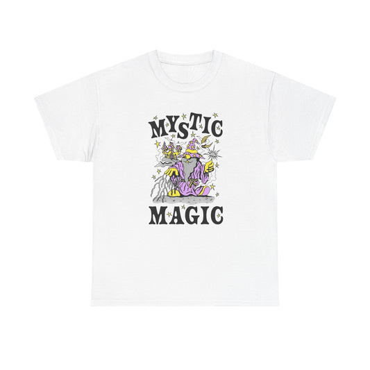 Mystic Magic Graphic T Shirt NEW Adult Unisex Heavy Cotton Tee