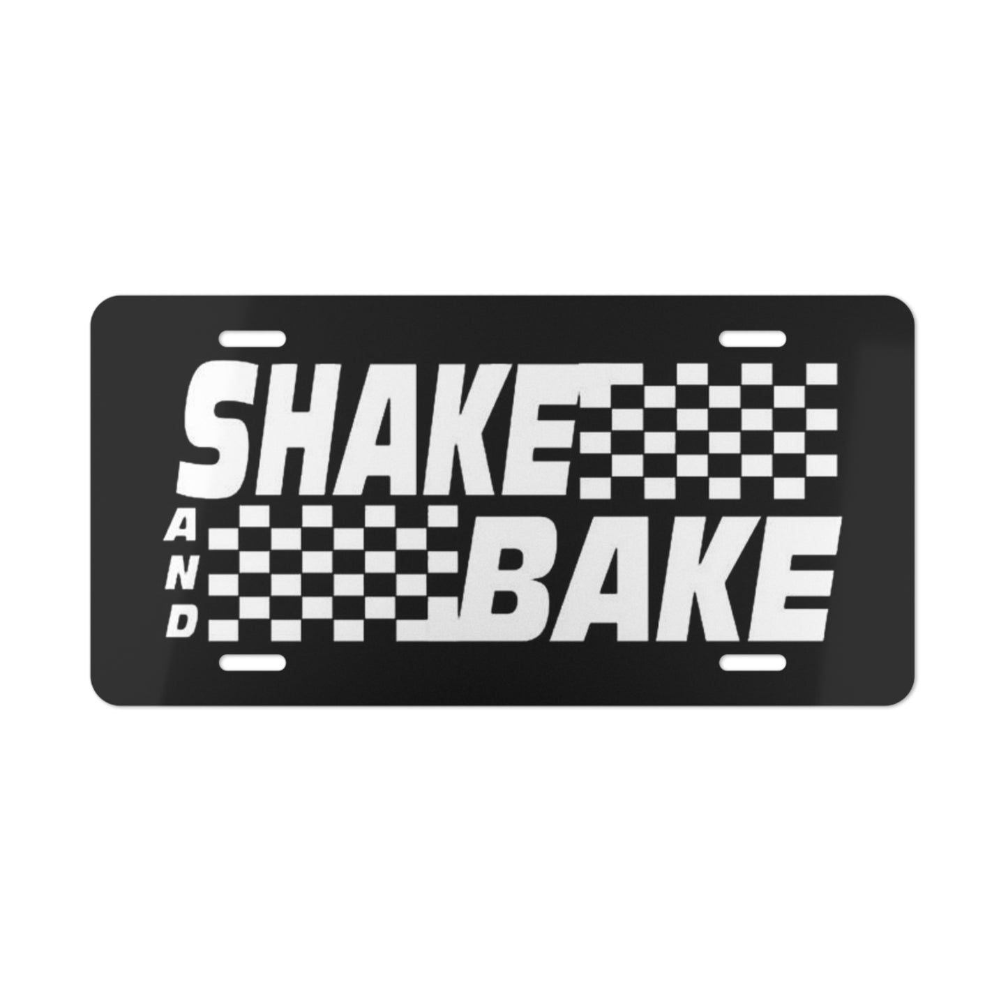 Shake And Bake Talladega Nights Movie Vanity License Plate Funny