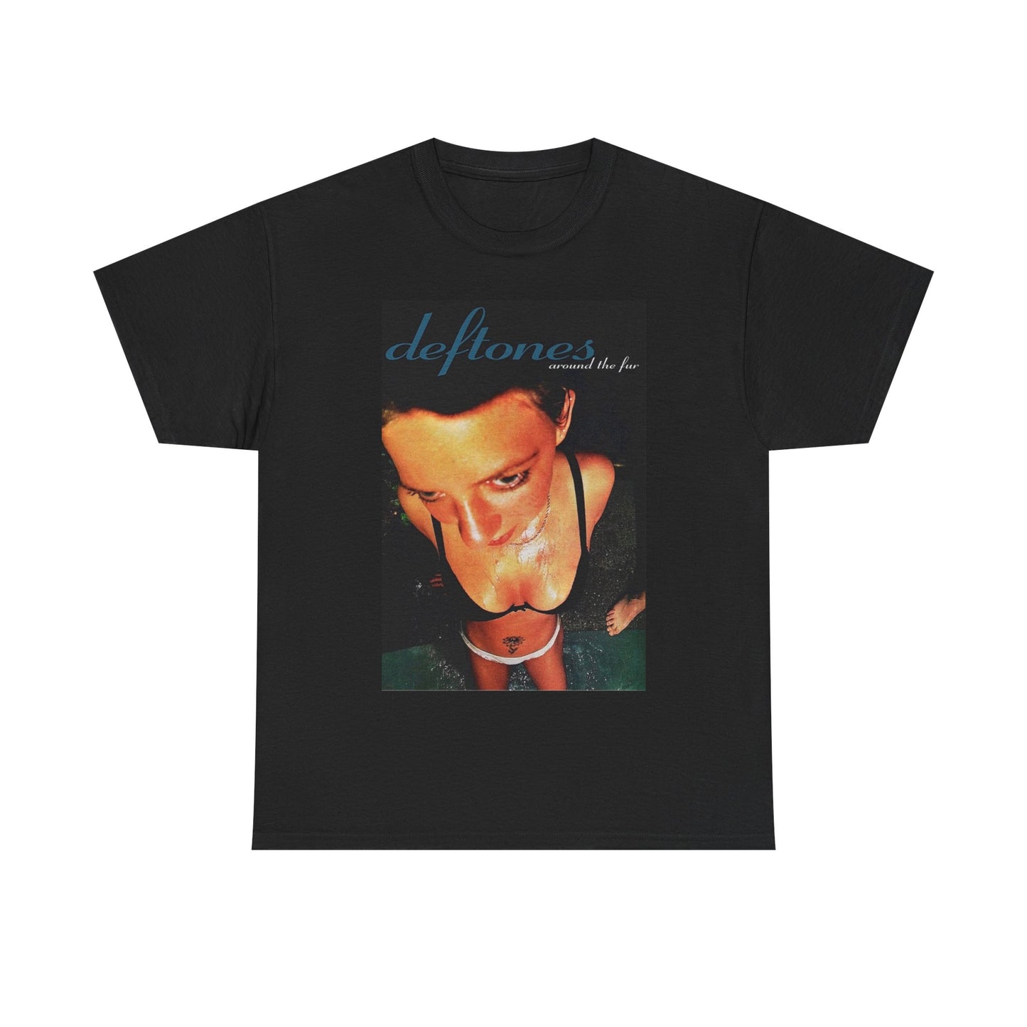 Deftones T-shirt metal retro graphic vintage rock Unisex Heavy Cotton Tee
