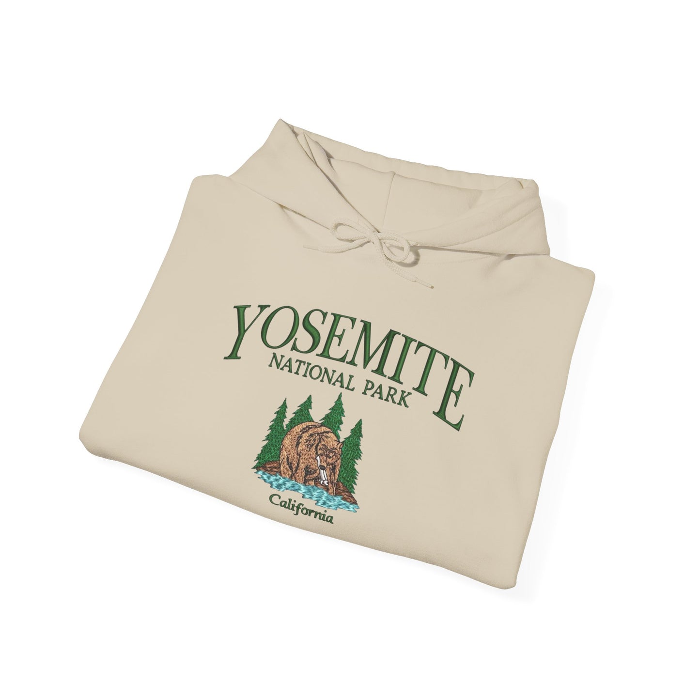 Yosemite National Park Graphic Hoodie Heavy Blend Sweatshirt NEW