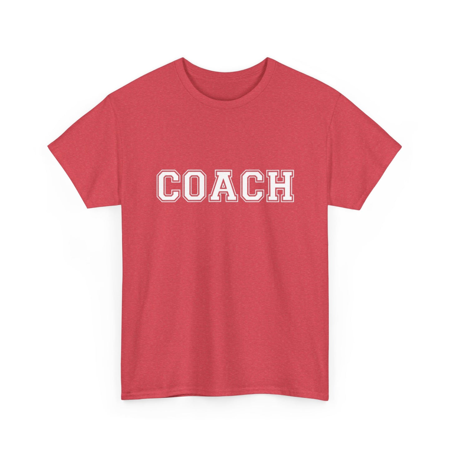 Coach Sports Retro Gym Graphic T Shirt Unisex Heavy Cotton Tee
