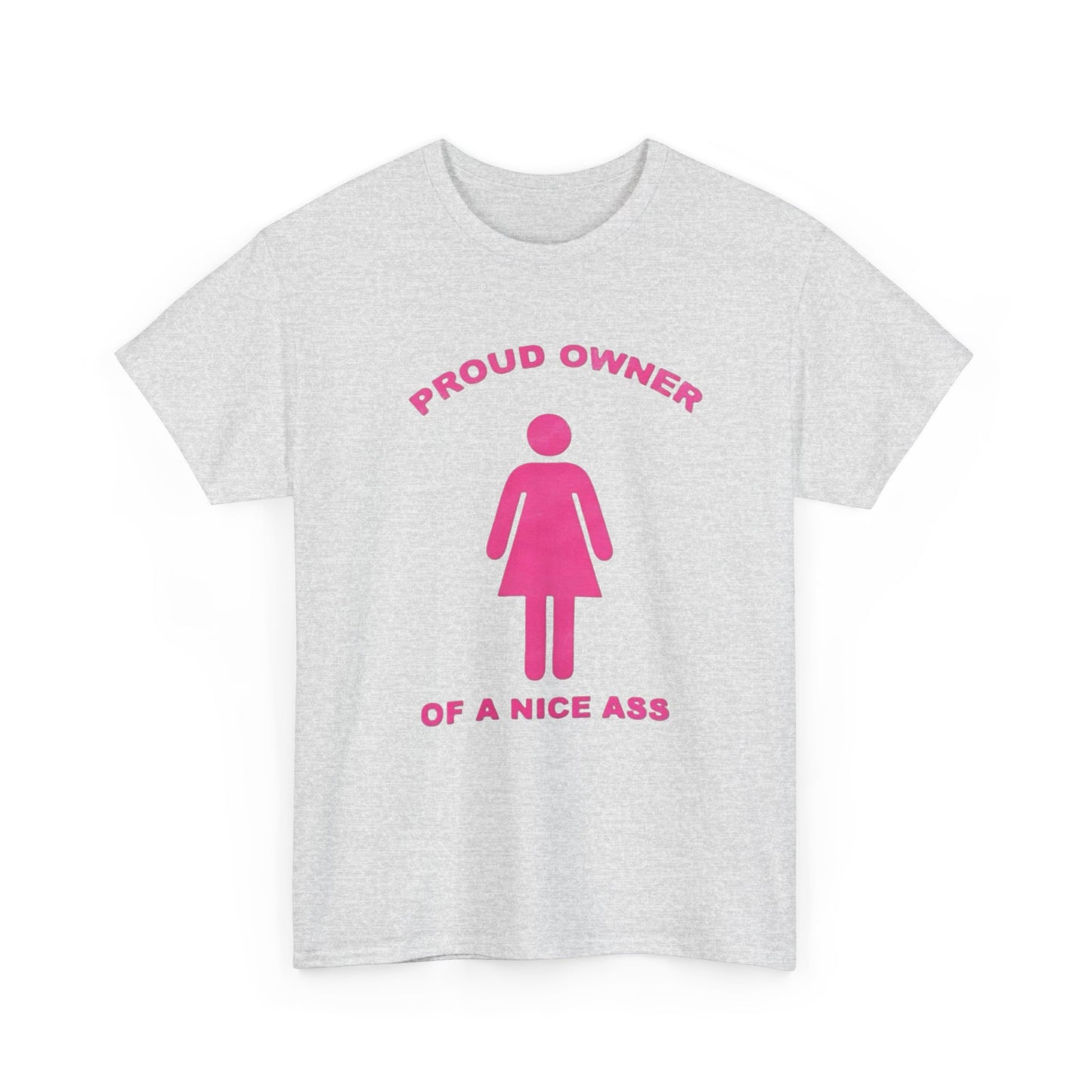 Proud Owner Of A Nice Ass Graphic T Shirt NEW Adult Unisex Heavy Cotton Tee