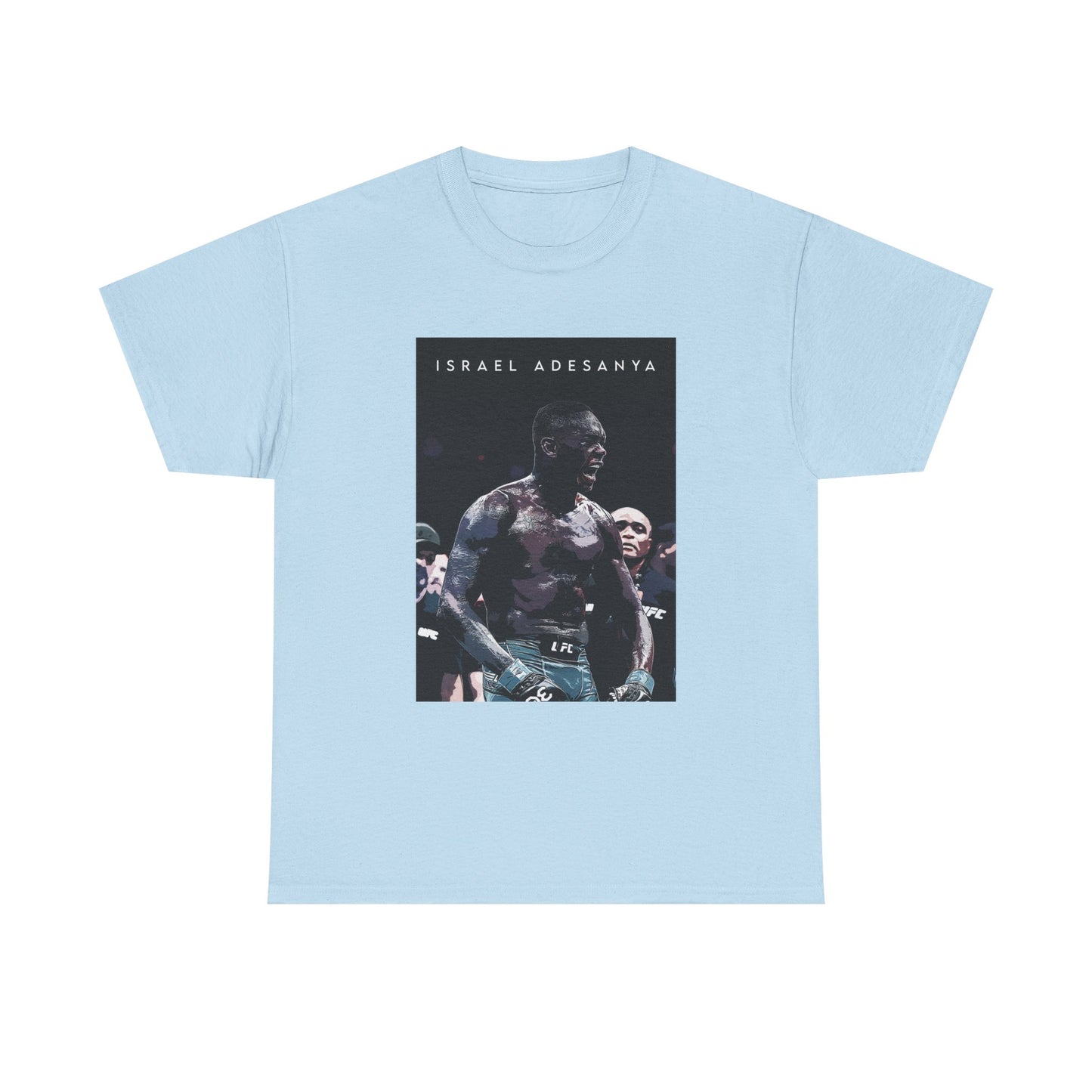 Israel Adesanya Tshirt Poster MMA UFC Merch Champ Graphic Unisex Heavy Cotton