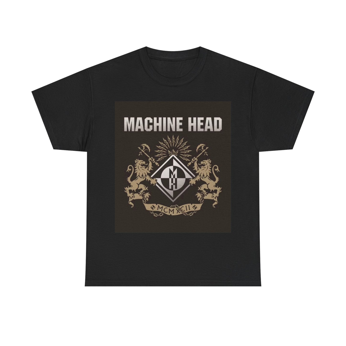 Machinehead T-shirt vintage rock graphic art Unisex Heavy Cotton Tee