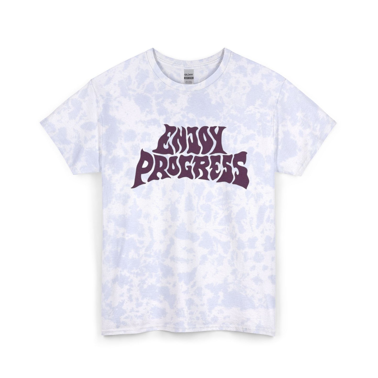 Enjoy Progress Graphic T Shirt Unisex Tie Dye Cotton Tee Gift