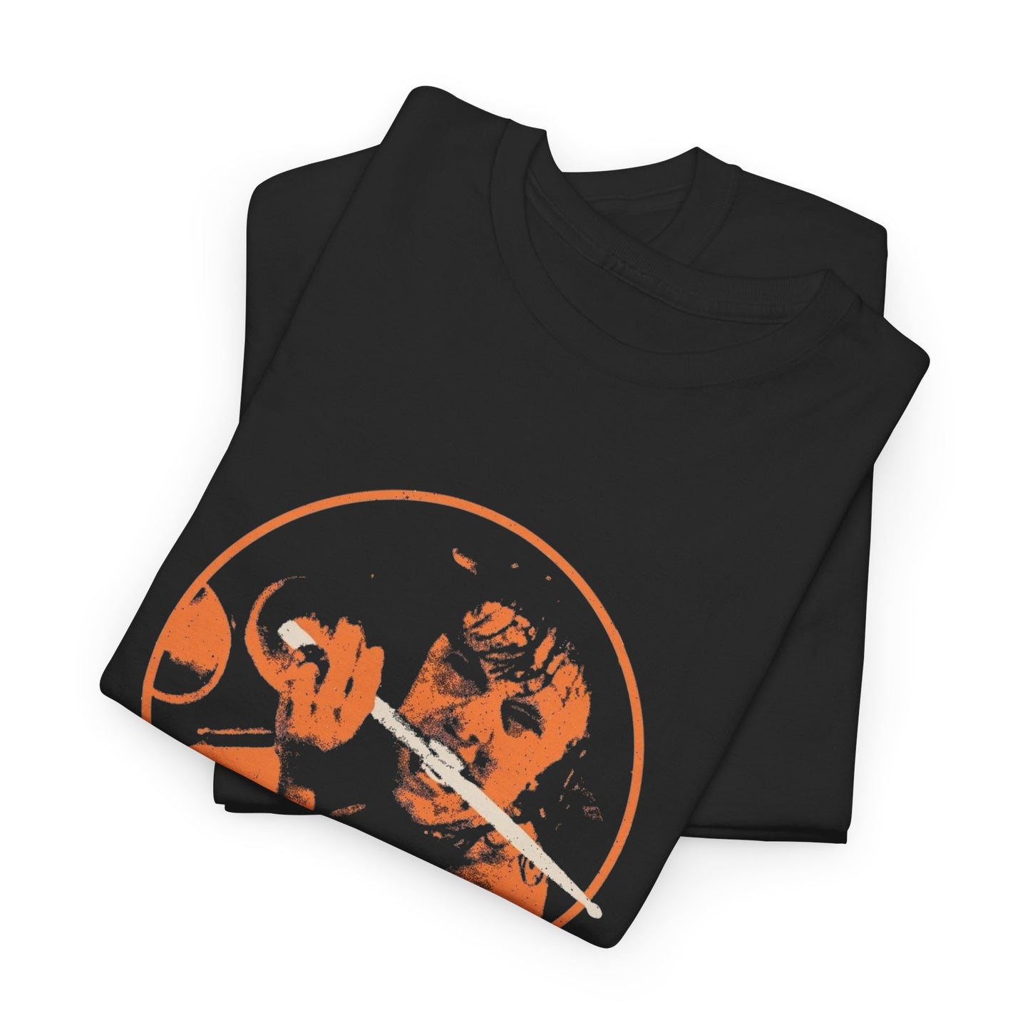 Lars Ulrich Vintage Drums Graphic T Shirt NEW ADULT Unisex Heavy Cotton Tee