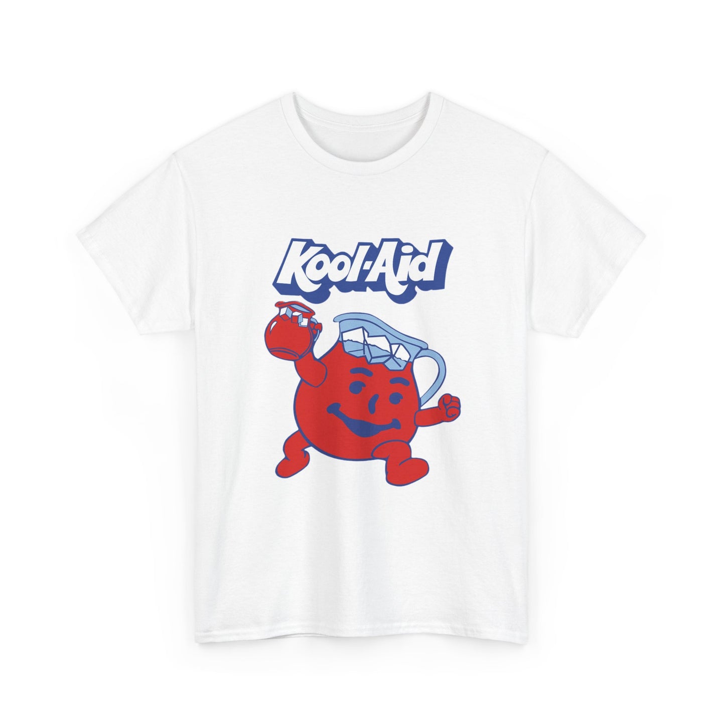 Kool Aid Shirt Funny Poster Retro 90s Nostalgic Logo Vintage Unisex Heavy Cotton