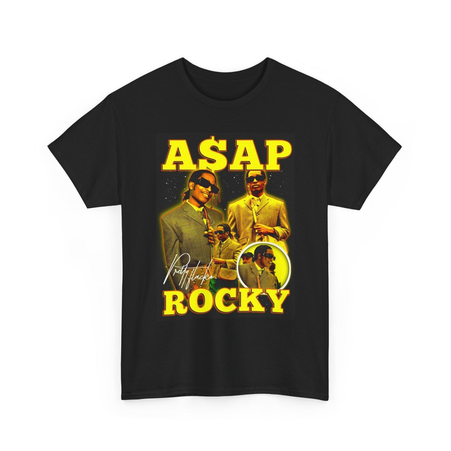 ASAP Rocky Graphic T Shirt Vintage Unisex Heavy Cotton Tee