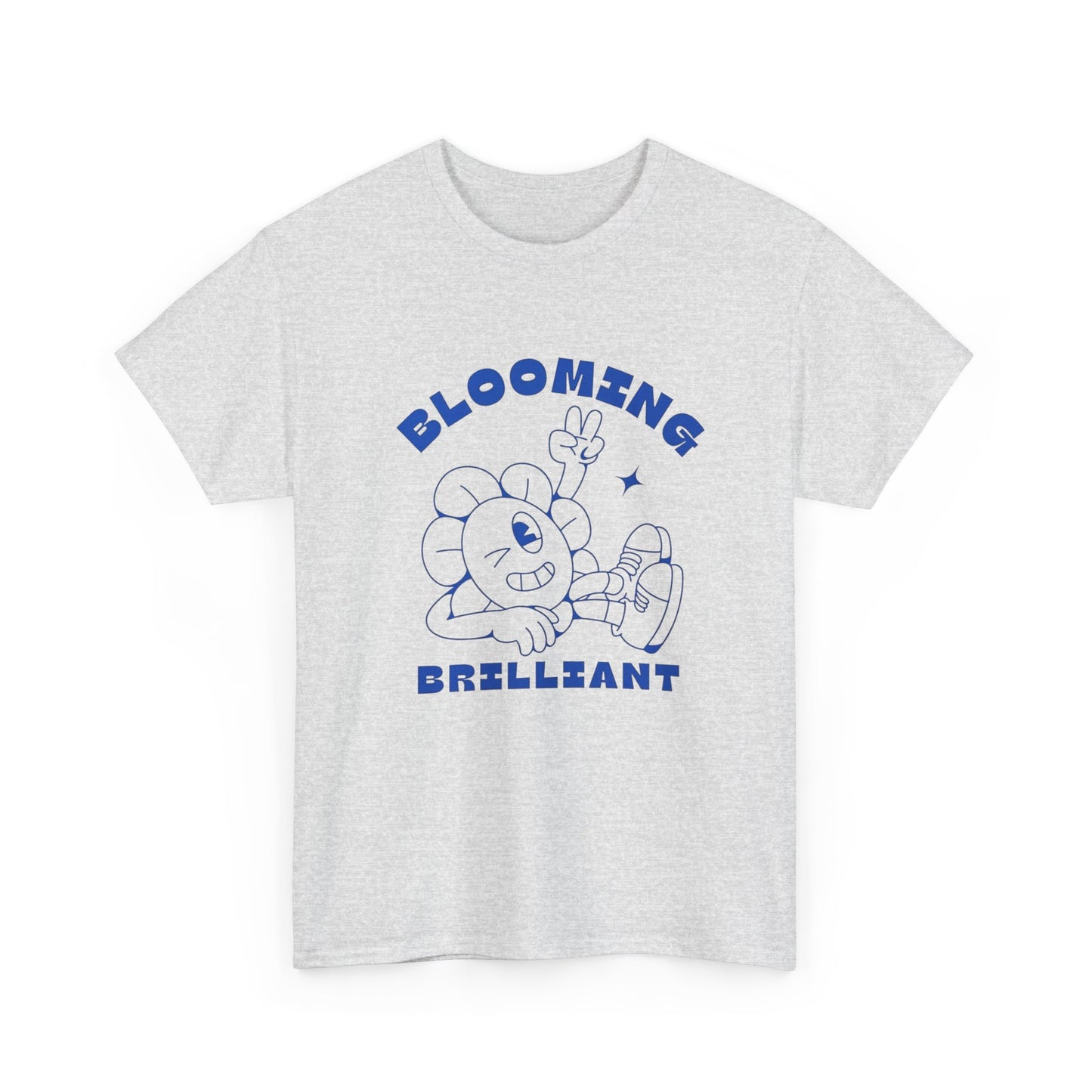 Blooming Brilliant Flowers Graphic T Shirt Unisex Heavy Cotton Tee