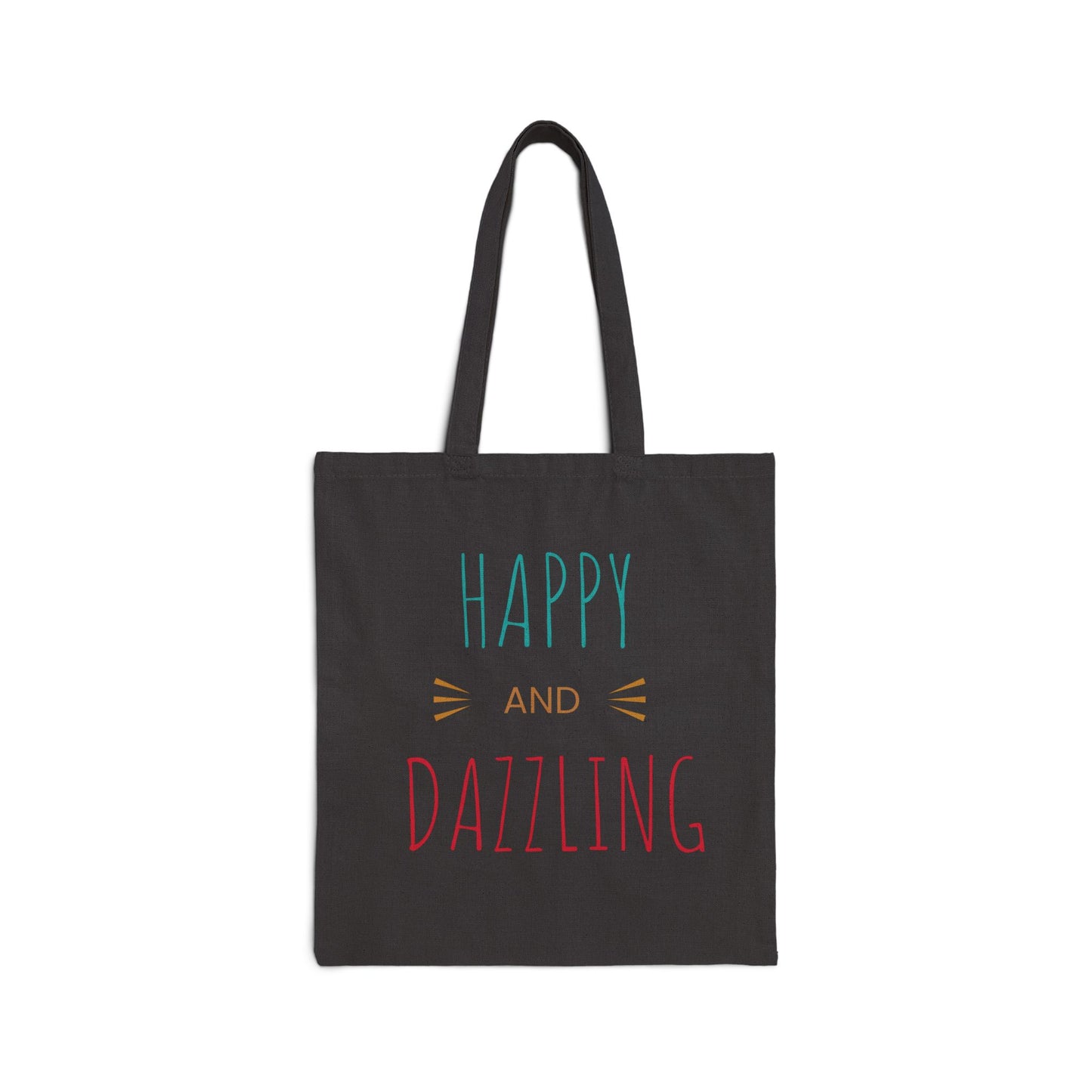 Happy And Dazzling Brand New Cute Graphic Cotton Canvas Tote Bag