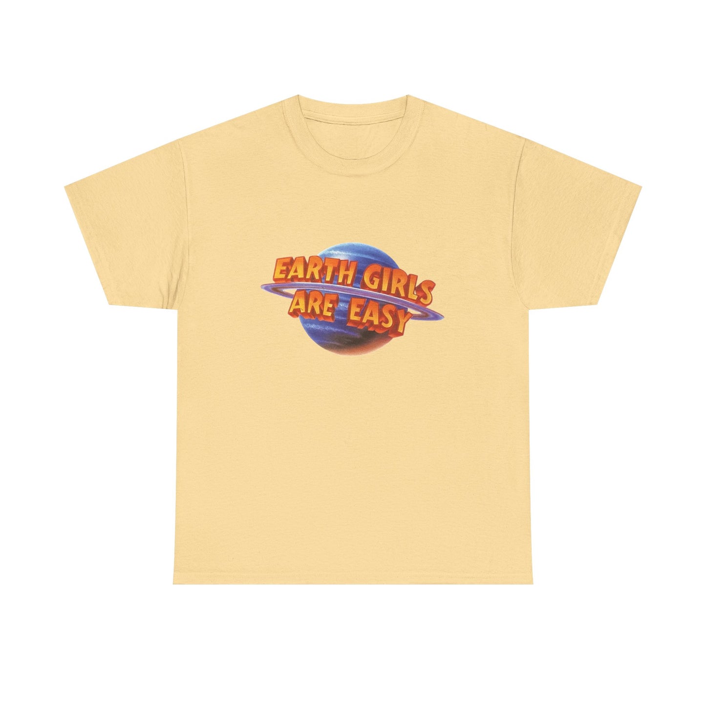 Earth Girls Are Easy Funny Graphic T Shirt NEW Adult Regular Sizing Tee