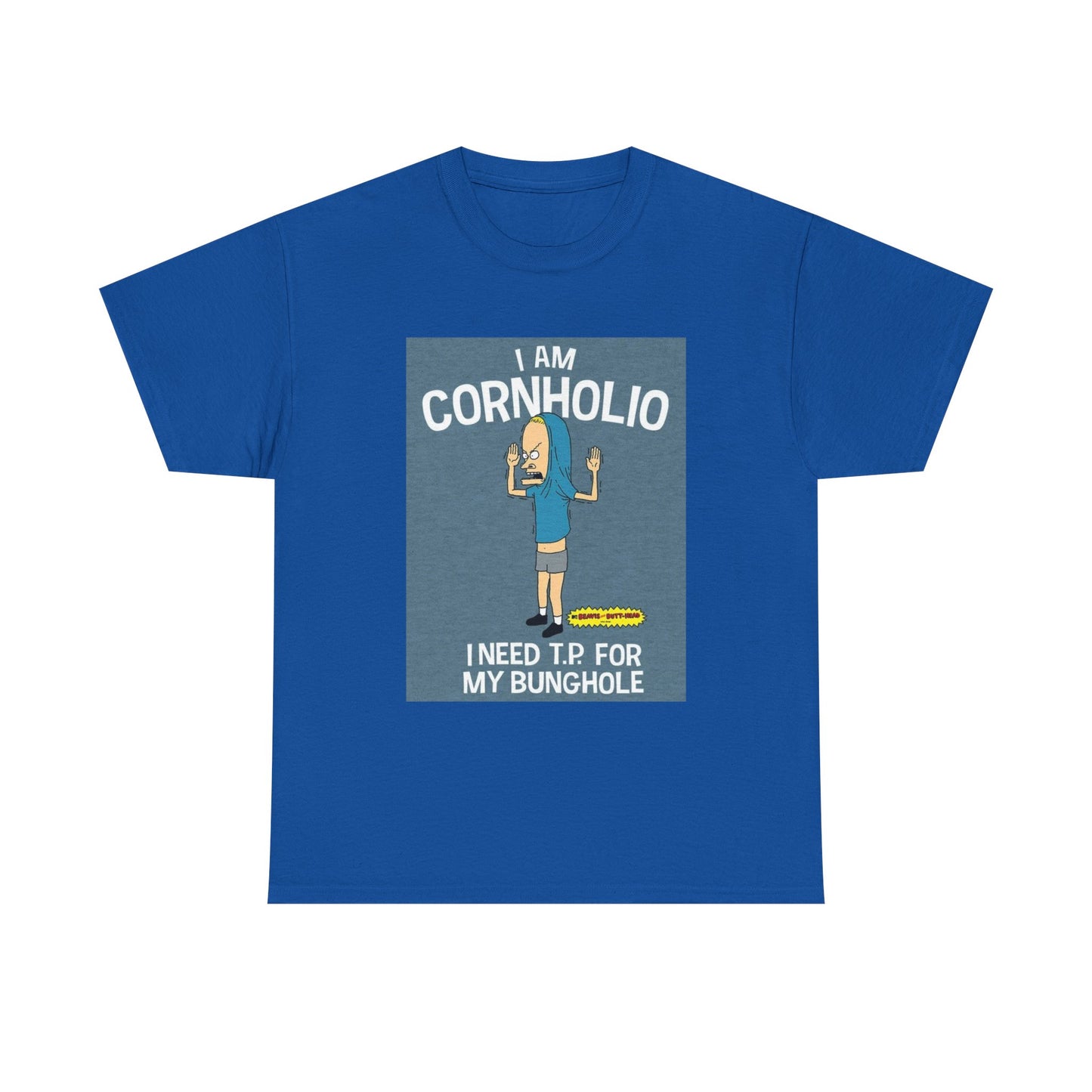 Beavis And Butthead Tshirt Comedy Tv Series Retro I Am Cornholio Unisex