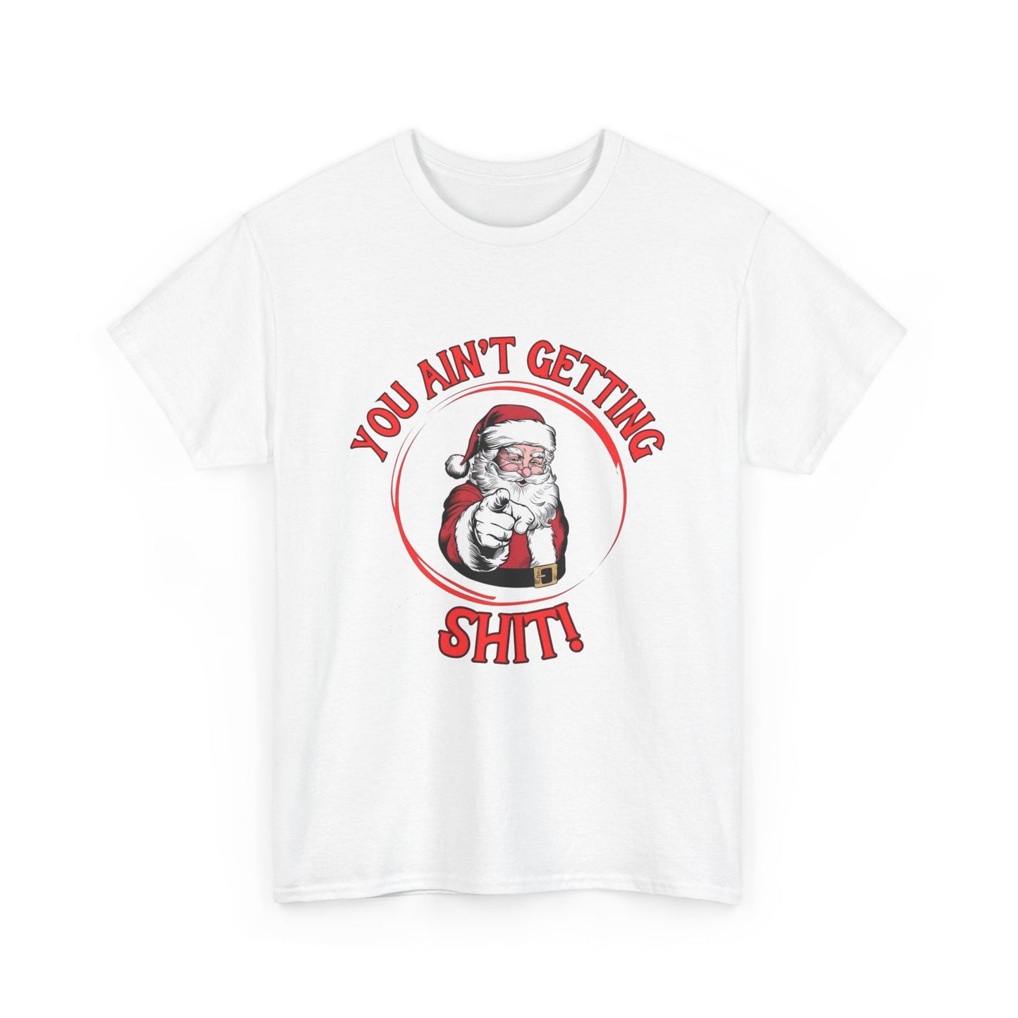 Funny Santa Jokes Graphic T Shirt Unisex NEW Heavy Cotton Tee