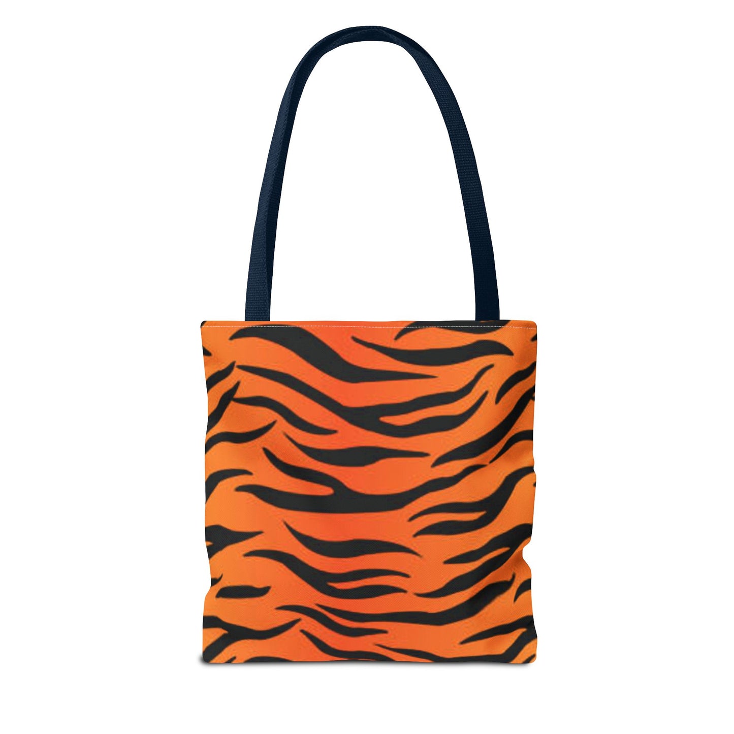 Orange Zebra Print Multi Color BRAND NEW MODERN Tote Bag (AOP)