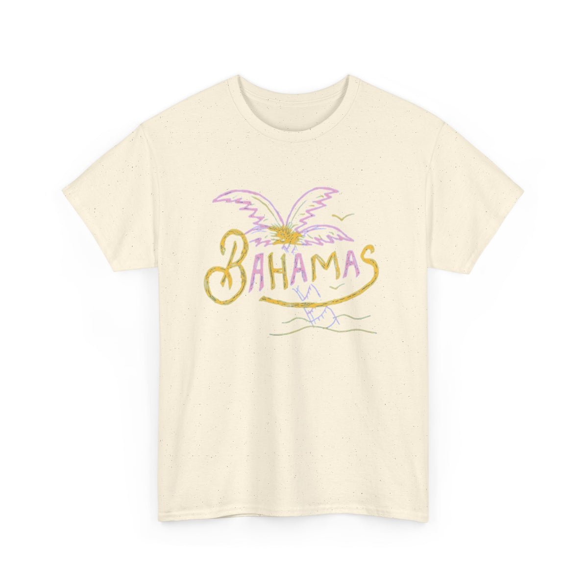 Bahamas Palm Tree Graphic T-Shirt Men's Graphic Tee