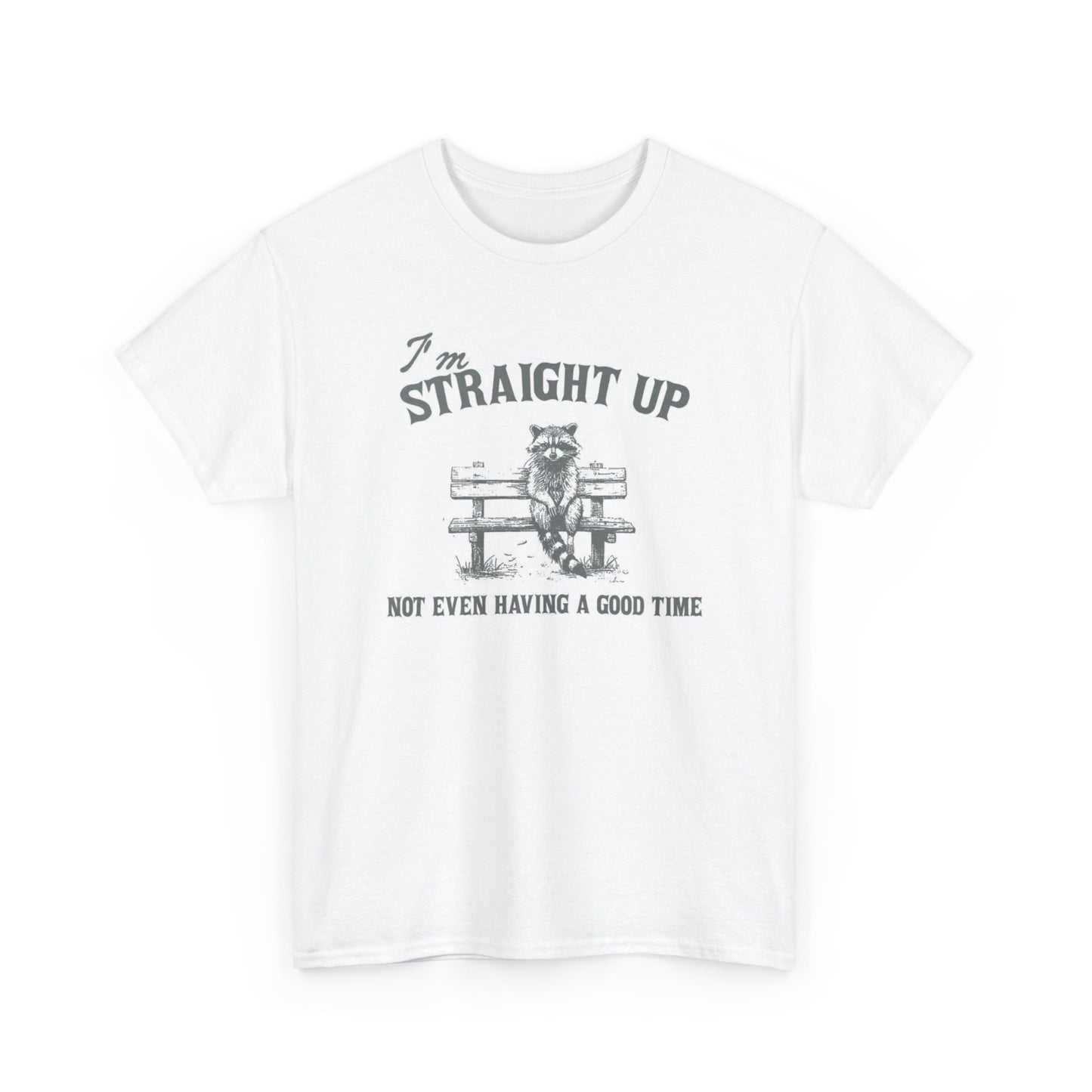I'm Not Having  A Good Time Graphic T Shirt Funny Unisex Heavy Cotton Tee