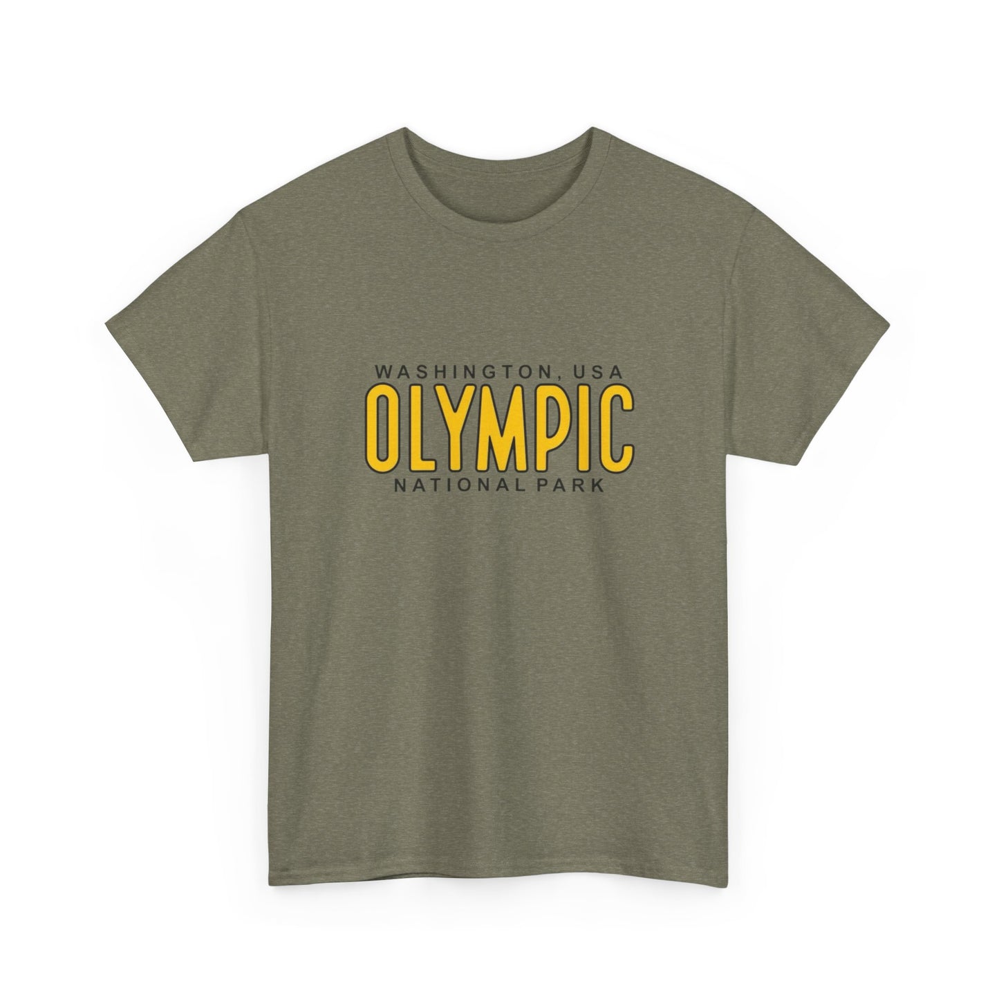 Olympic Washington Graphic T Shirt Heavy Cotton Tee
