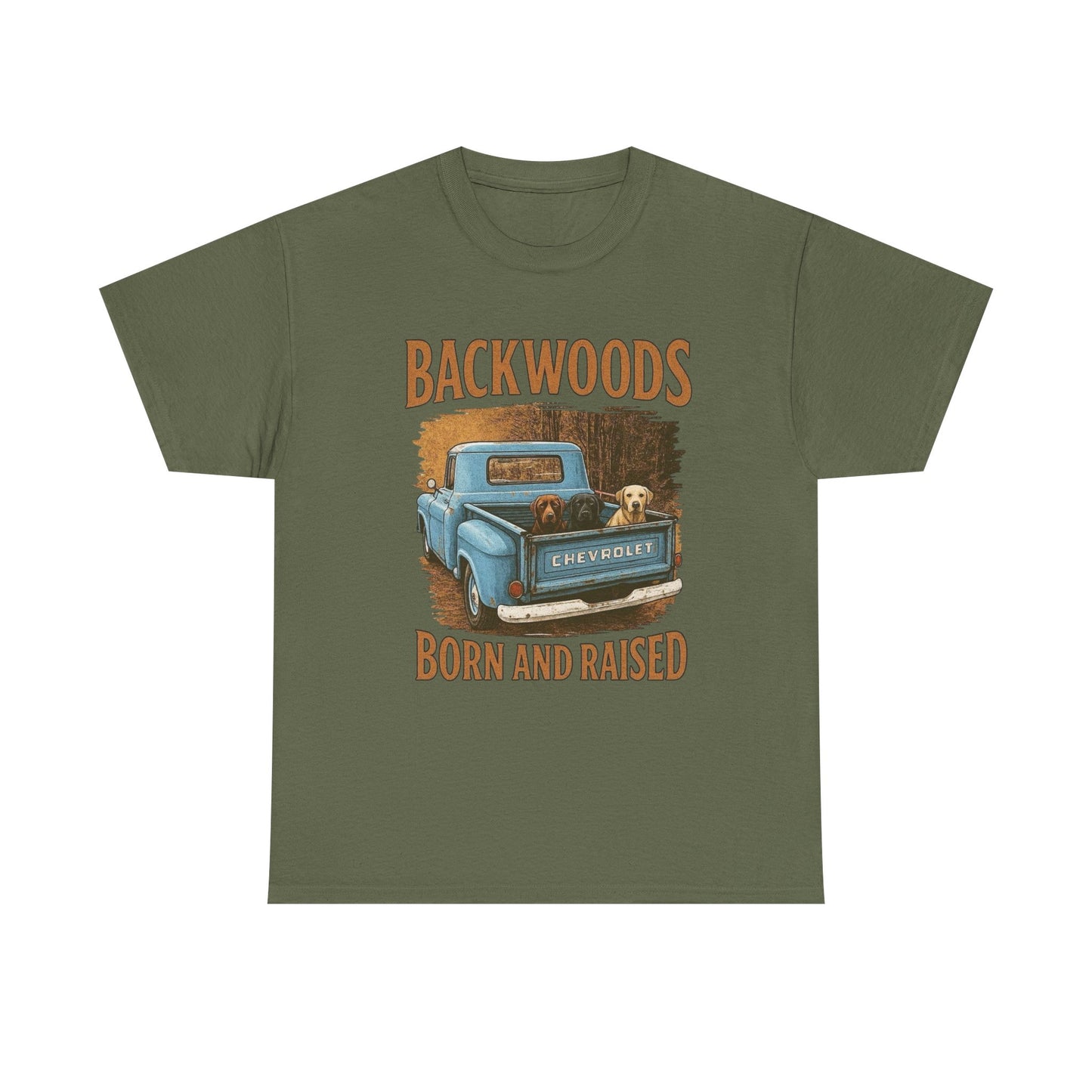 Backwoods Born And Raised Graphic T Shirt NEW ADULT Tee