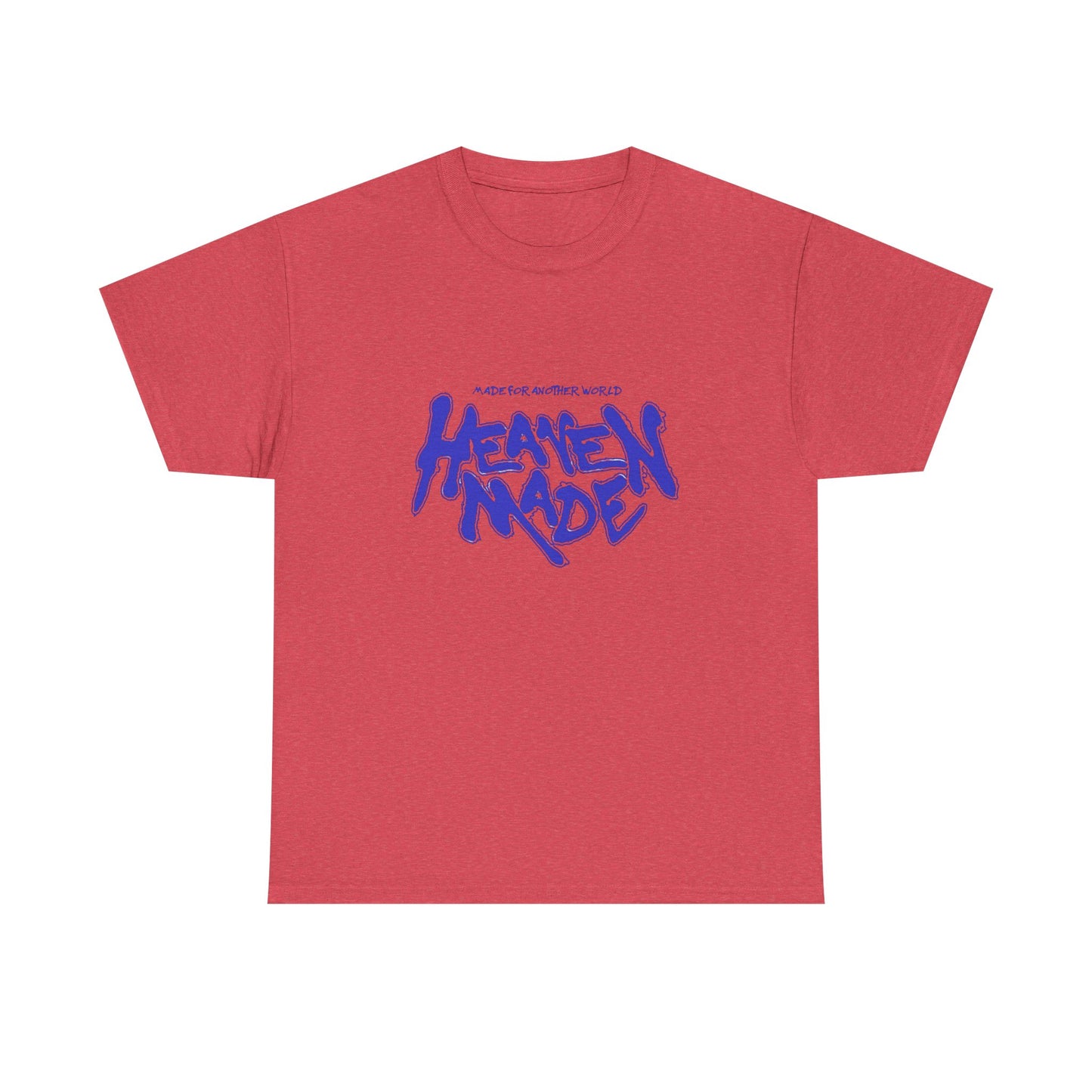 Heaven Made Graphic T Shirt NEW Unisex Heavy Cotton Tee