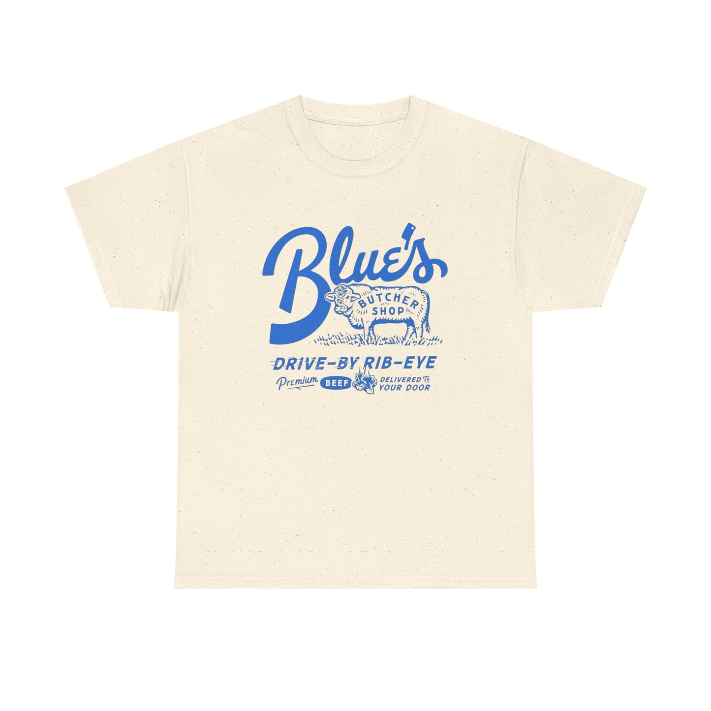 Vintage Butcher Shop Beef Graphic T Shirt NEW ADULT TEE Cotton