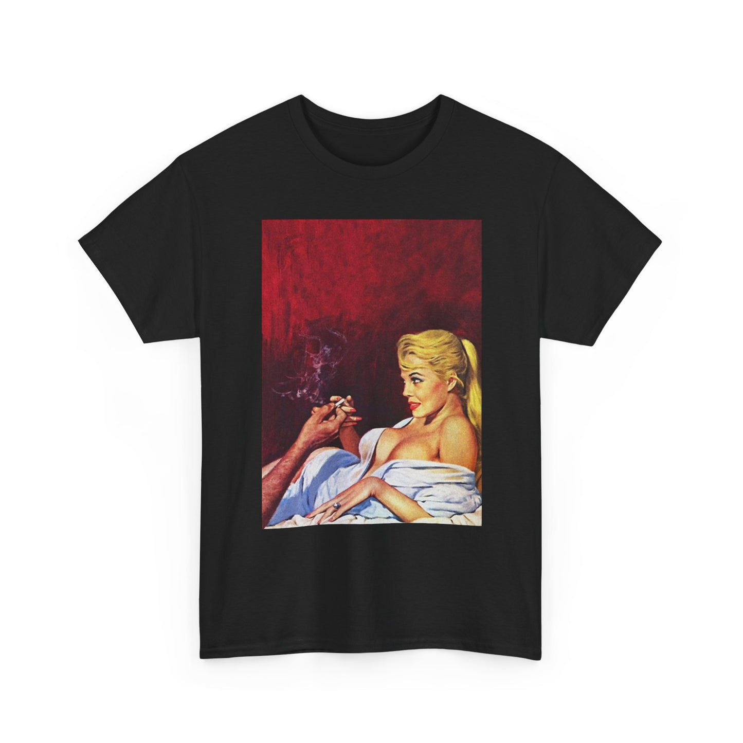Women Smoking Poster Vintage T Shirt BRAND NEW Apparel Unisex Graphic Tee USA
