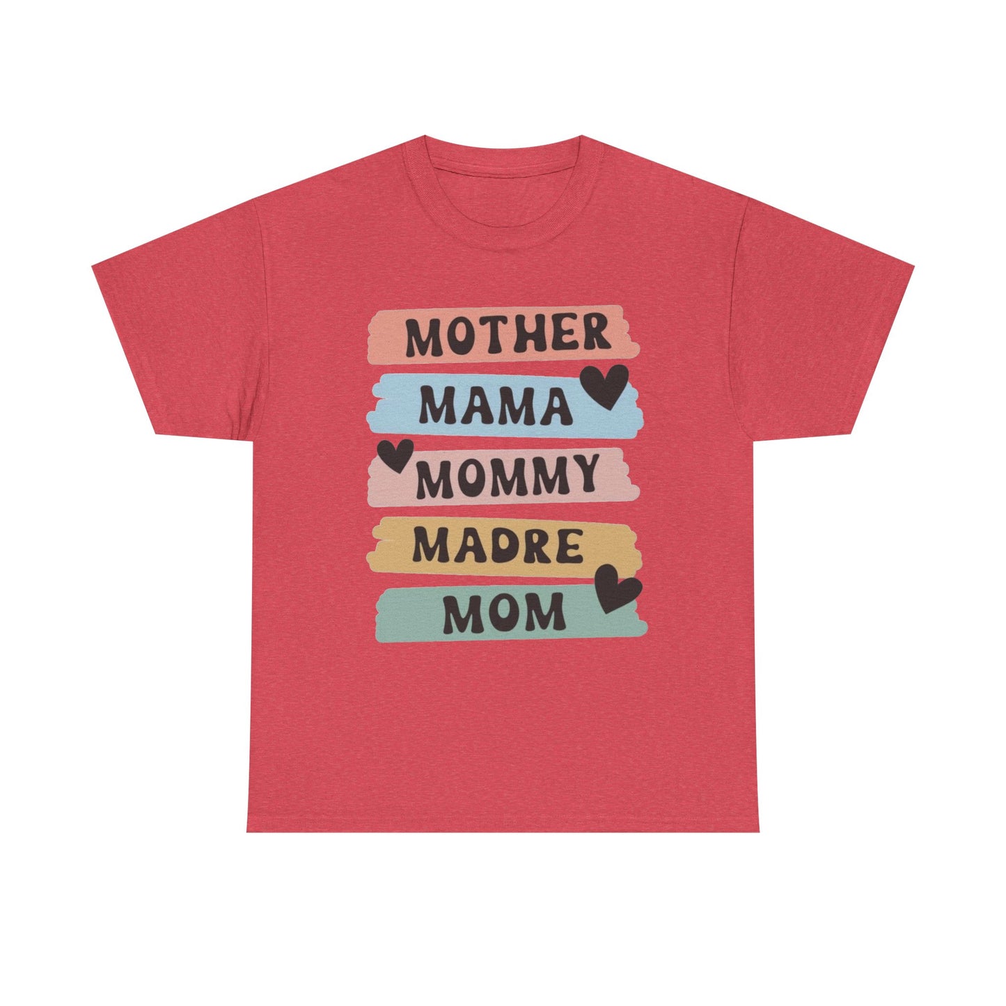 Mother Mom Mommy Madre Graphic T Shirt NEW ADULT