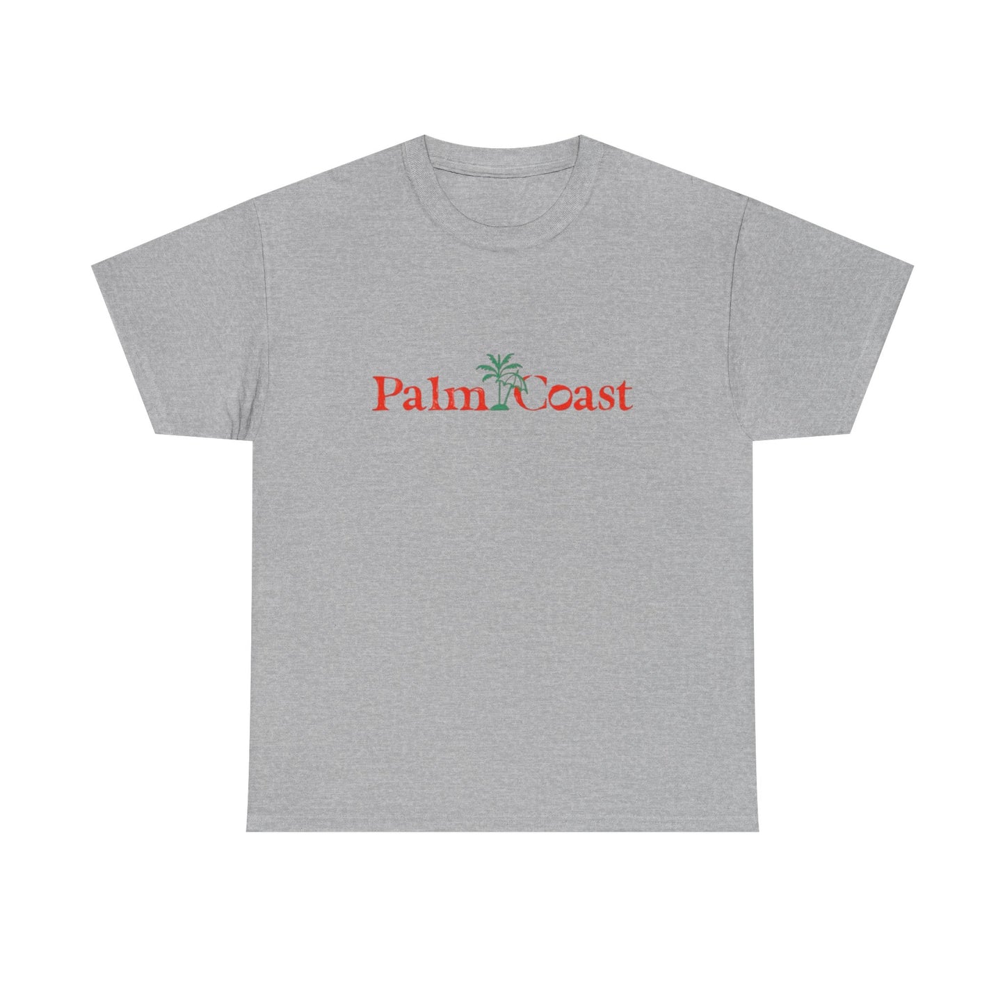 Palm Coast Graphic T Shirt NEW Adult Unisex Heavy Cotton Tee