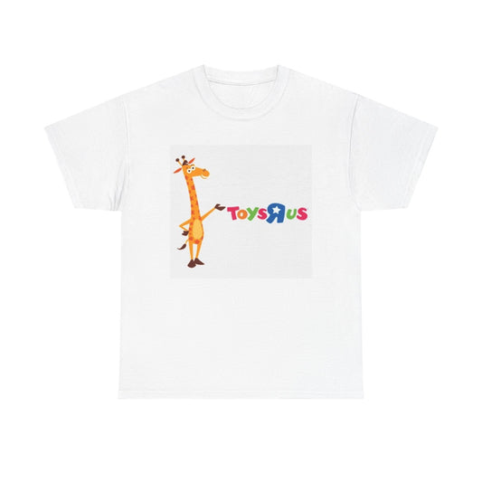Toys R Us Geoffrey Tshirt Vintage Store Logo Retro Kids Unisex Heavy Cotton Tee