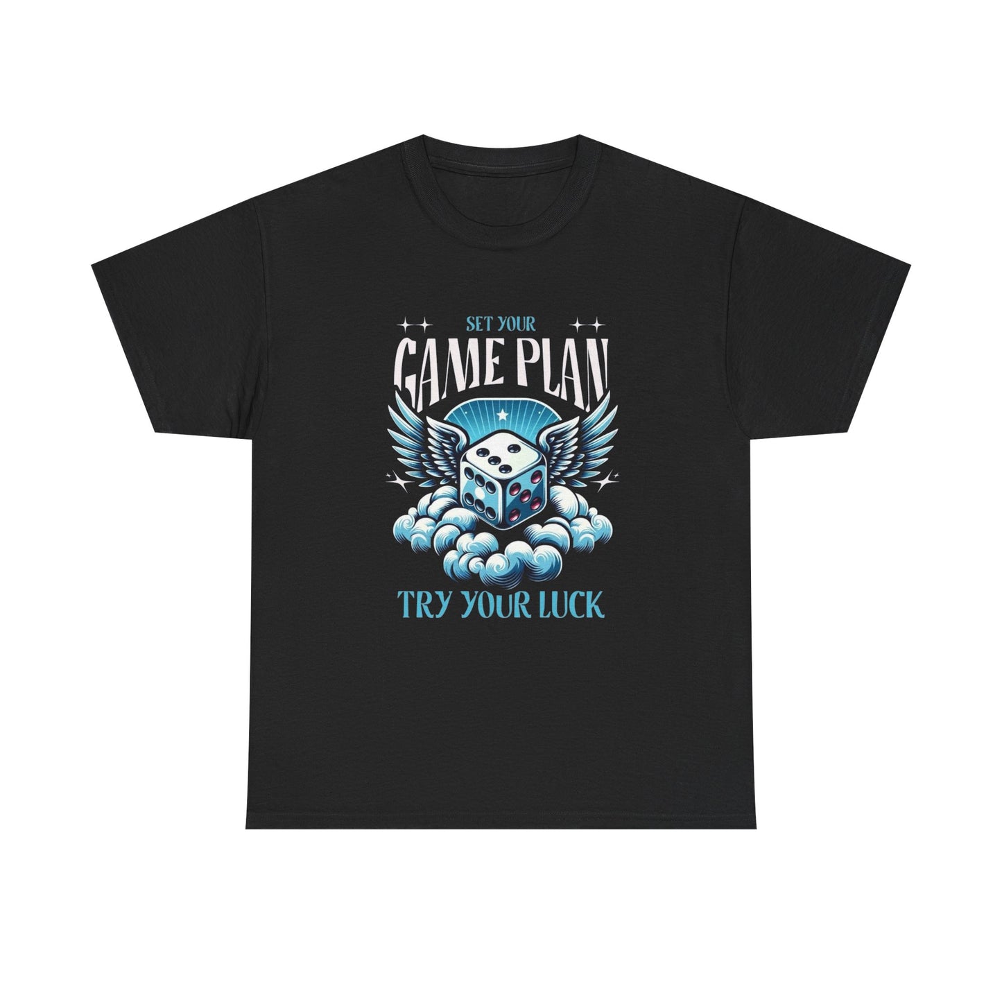 Try Your Luck Graphic T Shirt Heavy Cotton Tee NEW ADULT UNISEX