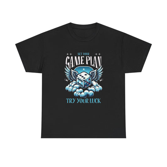 Try Your Luck Graphic T Shirt Heavy Cotton Tee NEW ADULT UNISEX