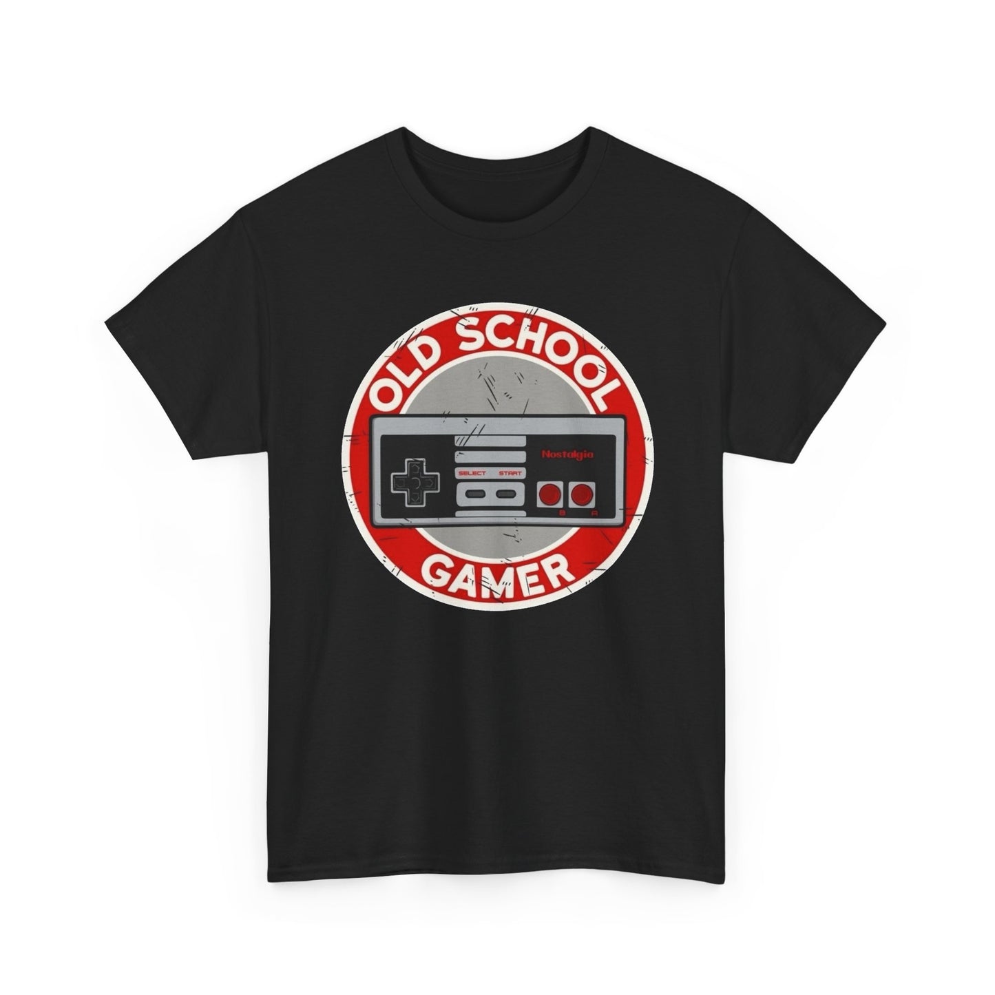 Old School Gamer Graphic T Shirt NEW Adult Regular Sizing Tee