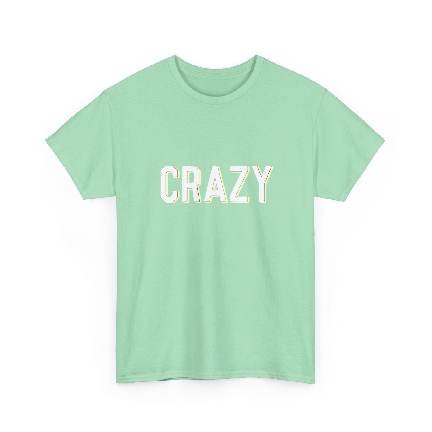 Crazy Graphic T Shirt Unisex Heavy Cotton NEW Tee
