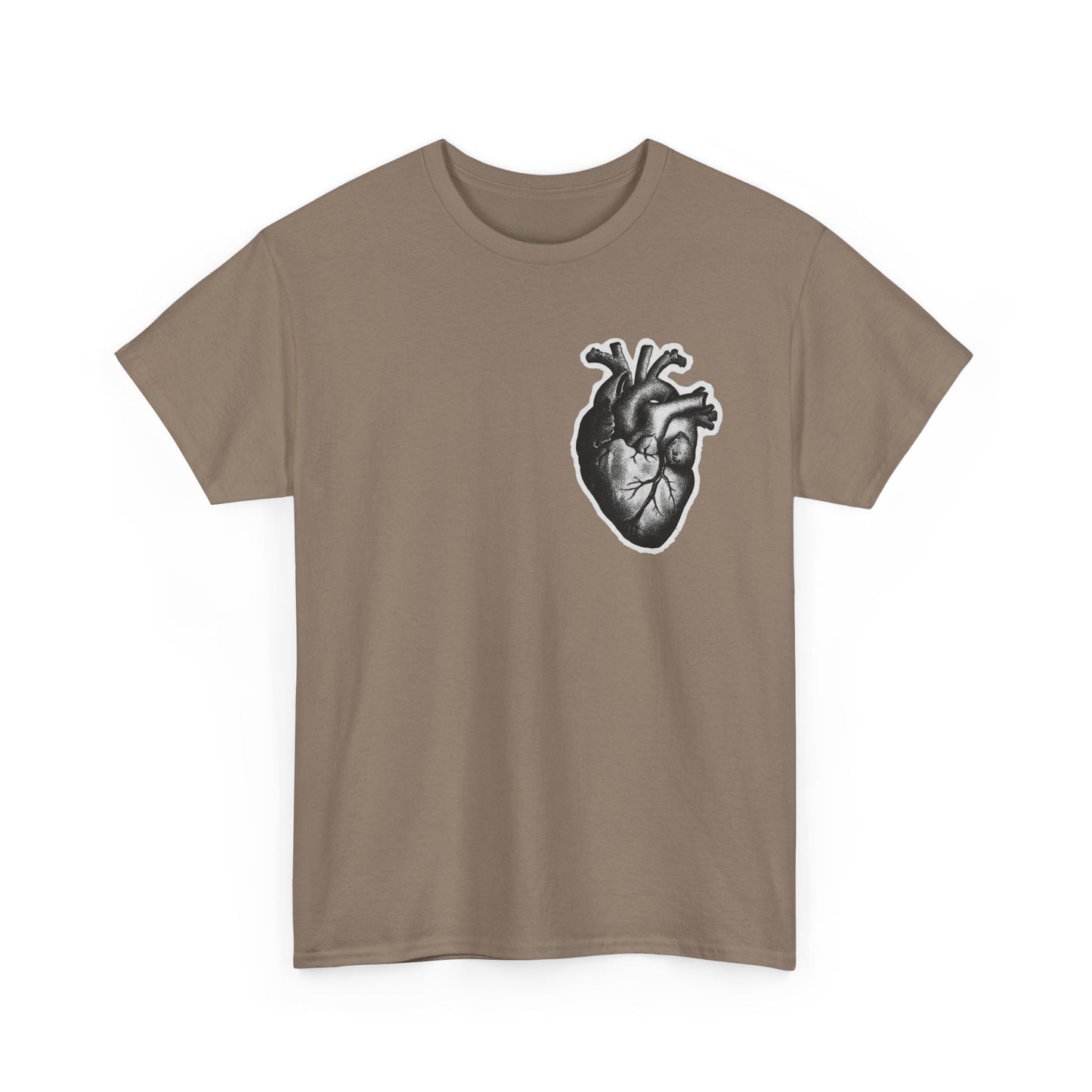 Heart Graphic T Shirt Unisex Heavy Cotton NEW Tee