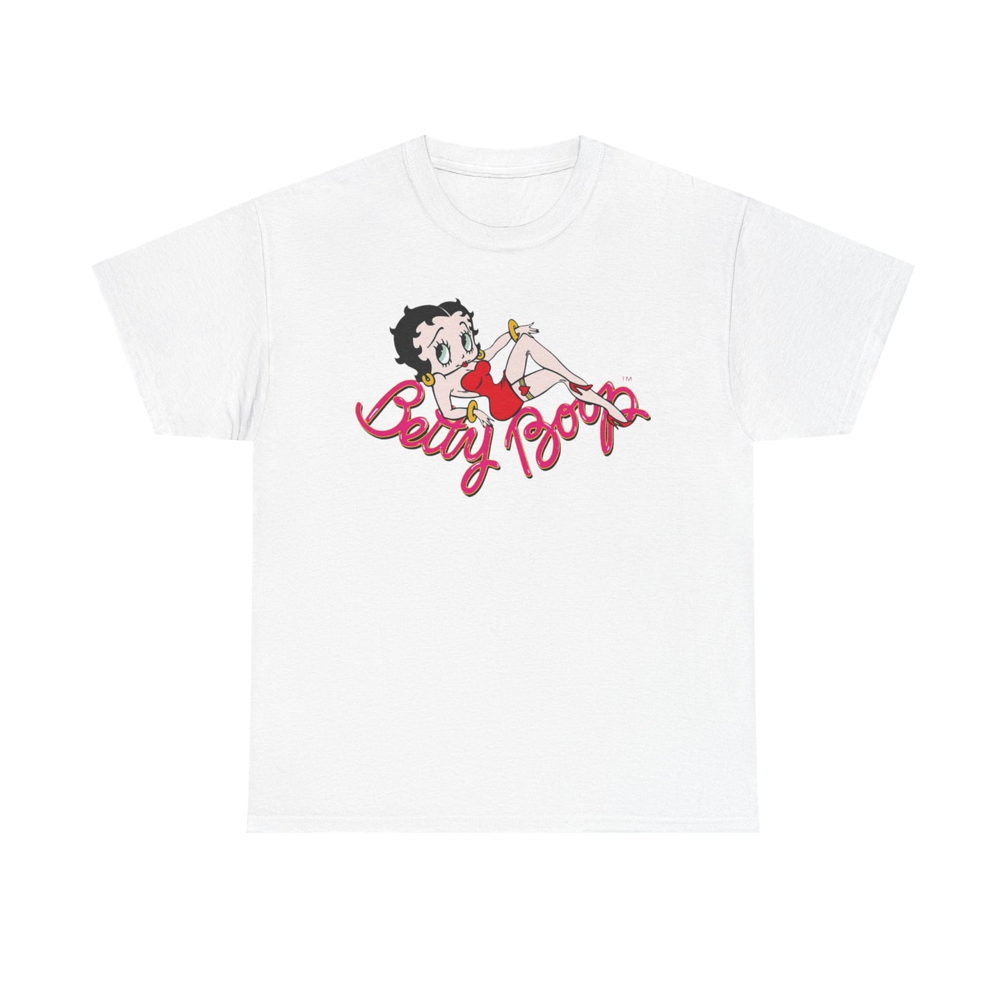 Betty Boop Graphic T Shirt Vintage Retro Art Unisex Heavy Cotton Tee 2