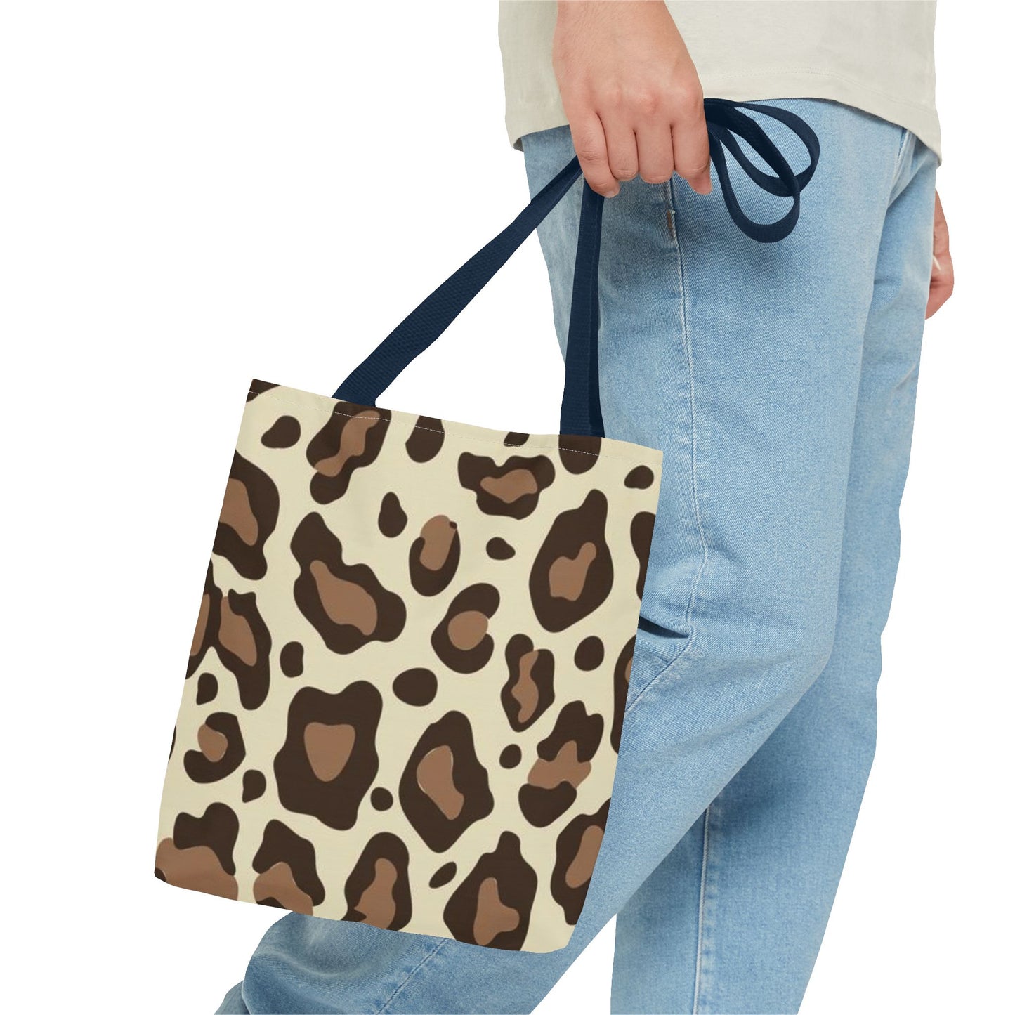 Cheetah Tan And Brown Multi Color BRAND NEW MODERN Tote Bag (AOP)